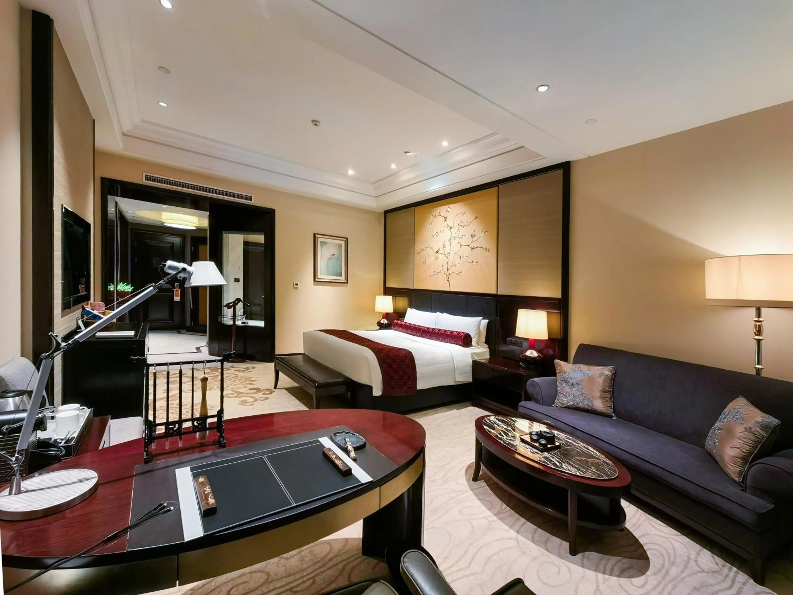 Bed in Wyndham Grand Xi'an South