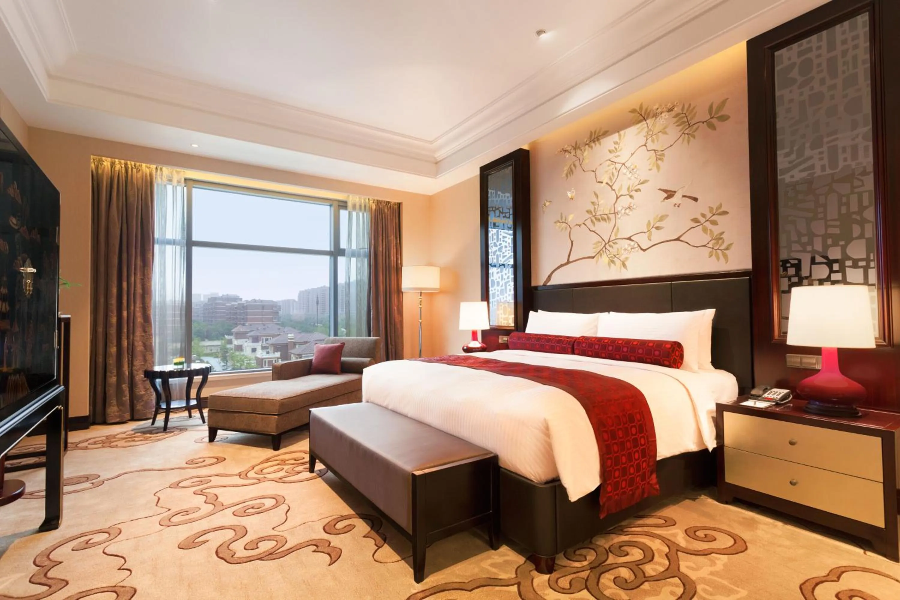 Bedroom, Bed in Wyndham Grand Xi'an South
