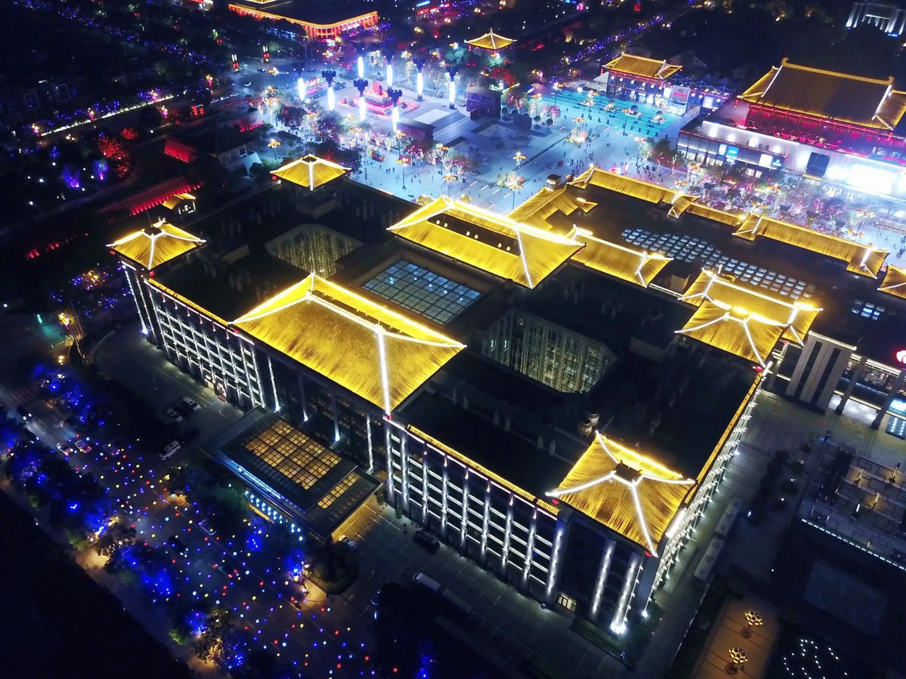 Bird's eye view in Wyndham Grand Xi'an South Bird's eye view in Wyndham Grand Xi'an South