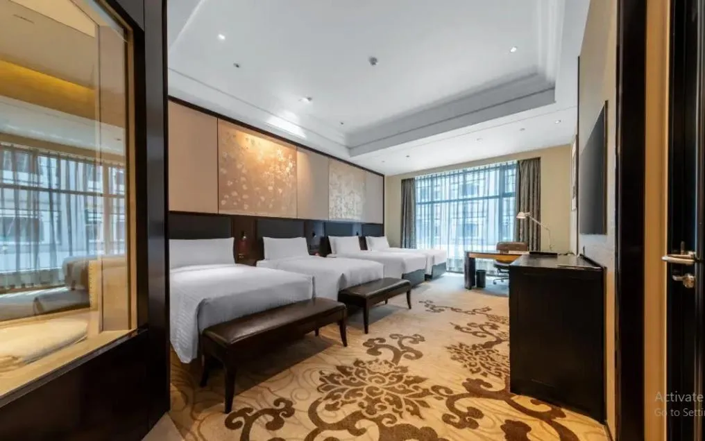 Bed in Wyndham Grand Xi'an South