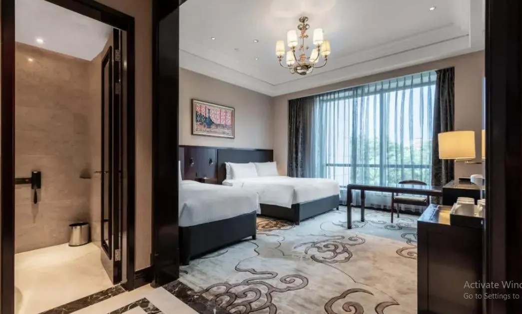 Bed in Wyndham Grand Xi'an South