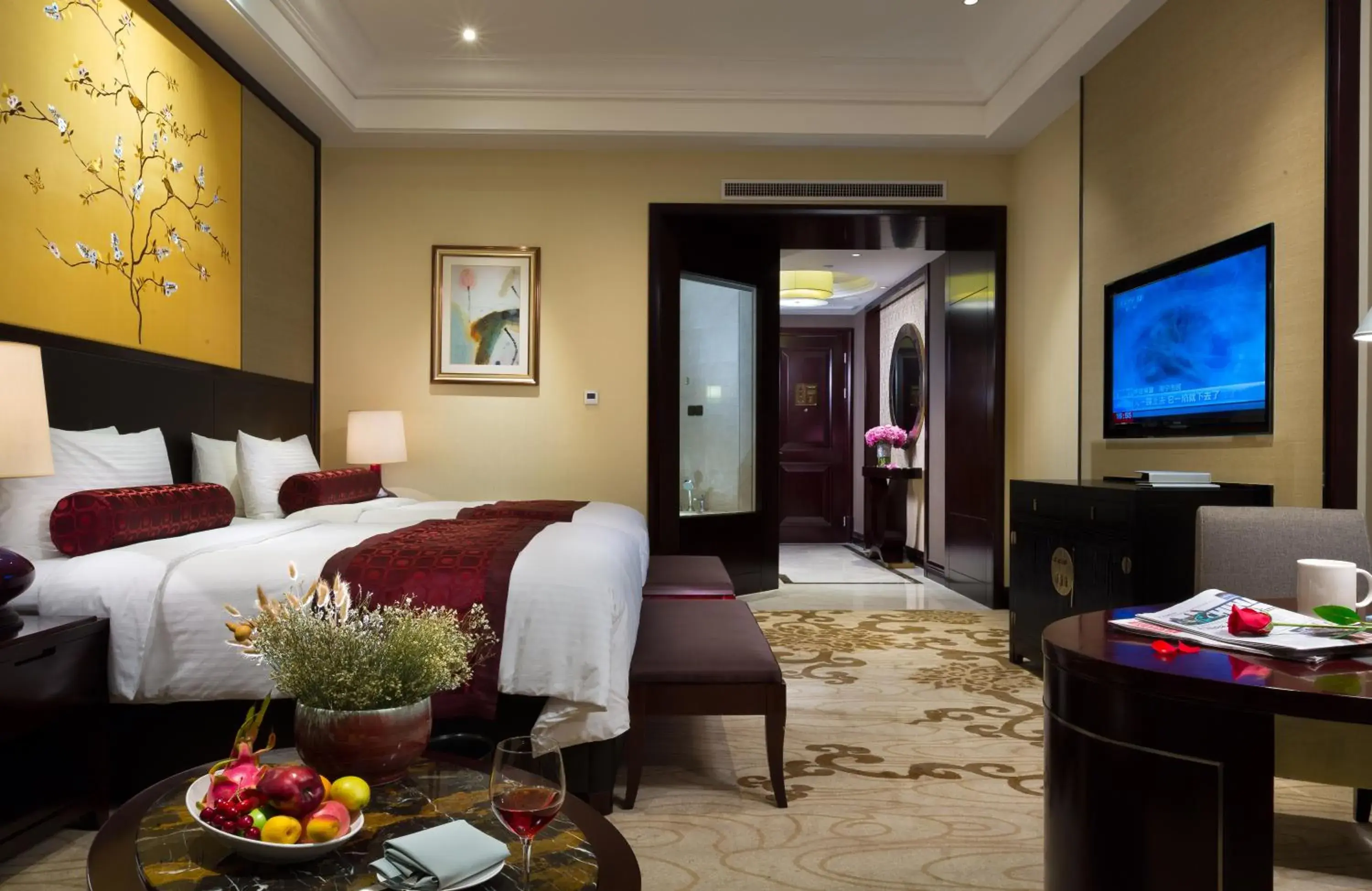 Deluxe Twin Room in Wyndham Grand Xi'an South Deluxe Twin Room in Wyndham Grand Xi'an South