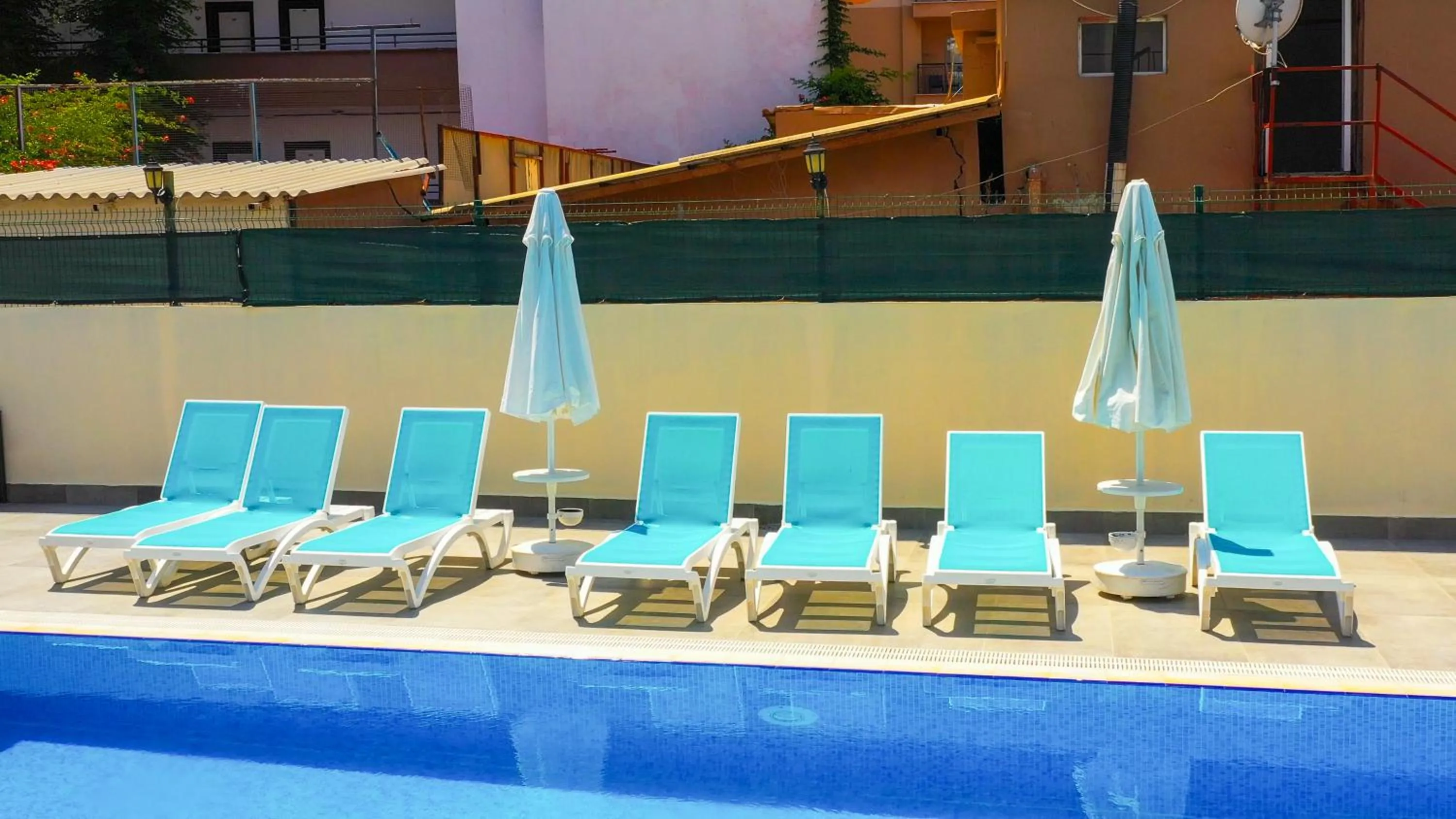 Pool view in SEA BIRD BEACH