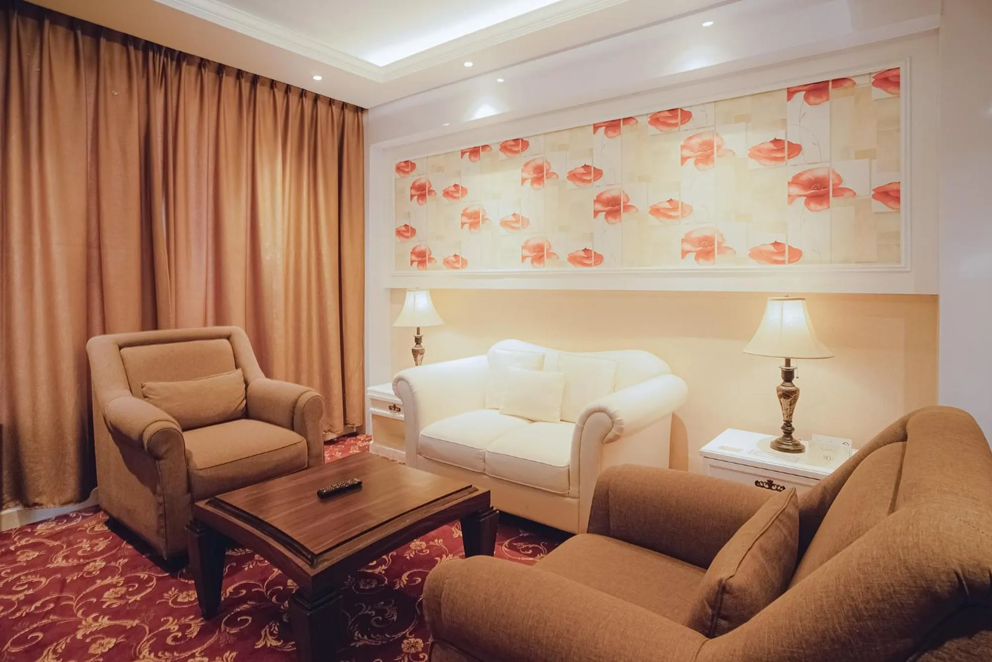 Living room in Portola Grand Arabia Hotel