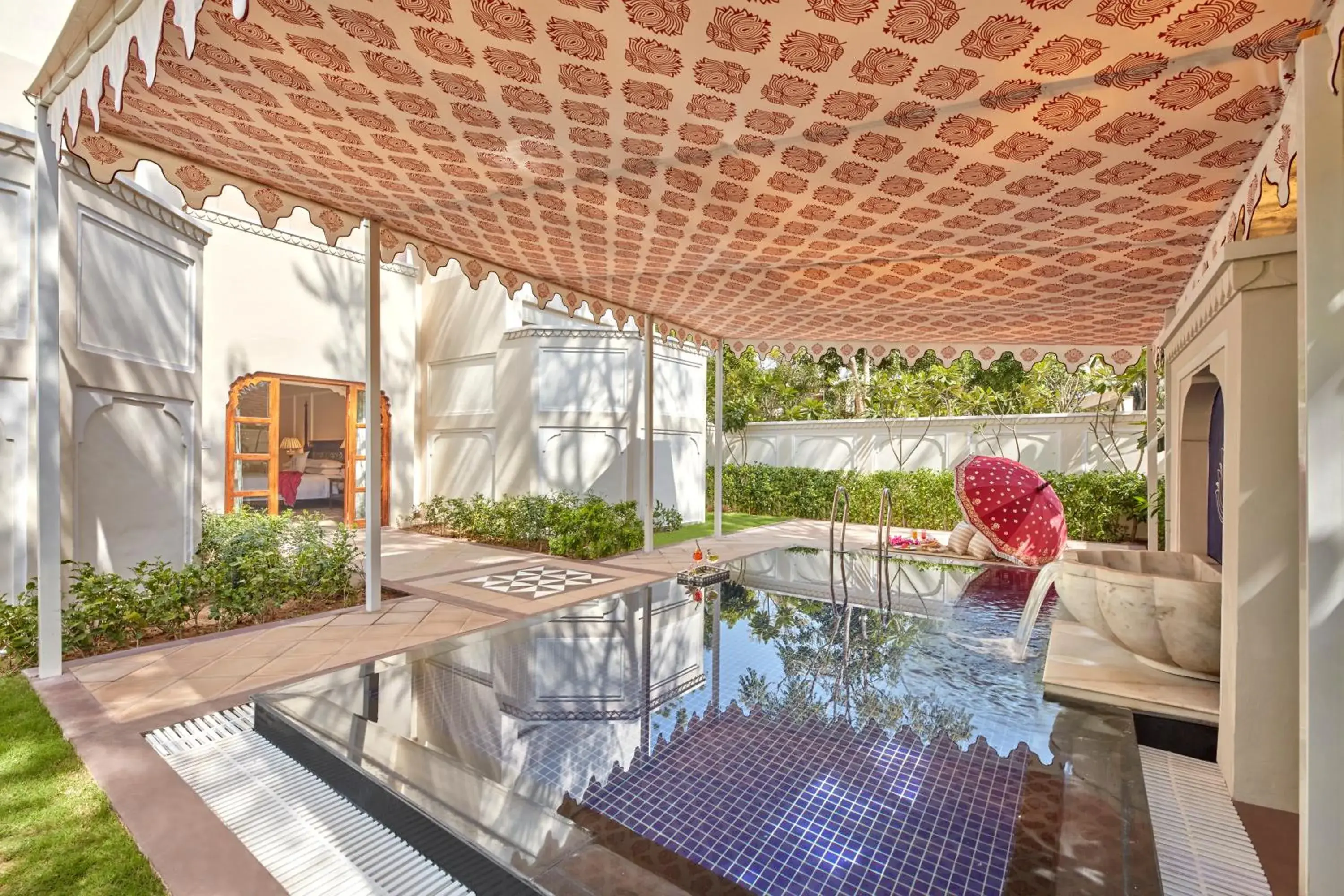 Pool view in Mementos by ITC Hotels Jaipur Pool view in Mementos by ITC Hotels Jaipur