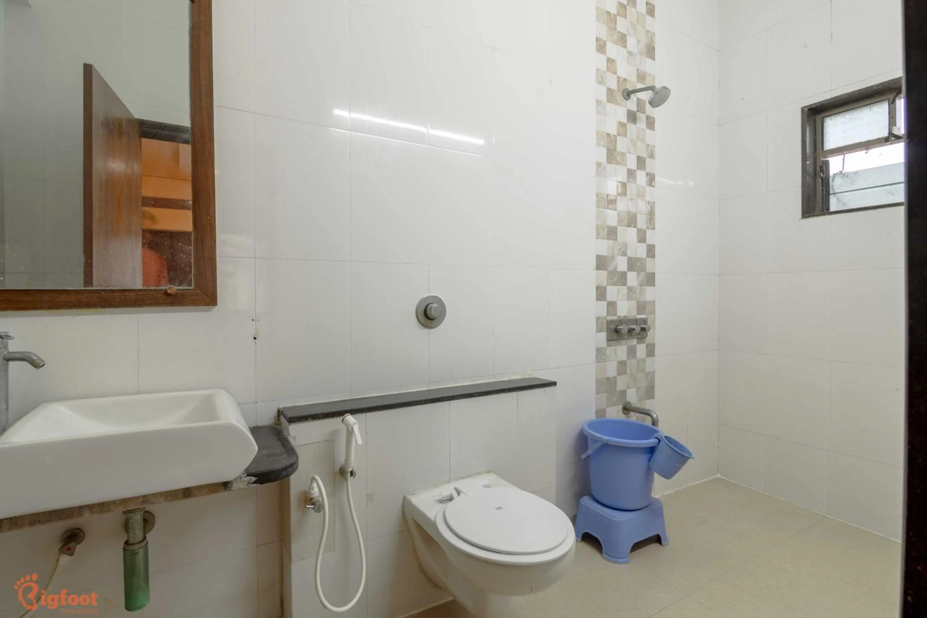 Toilet in Hotel Sai Shree