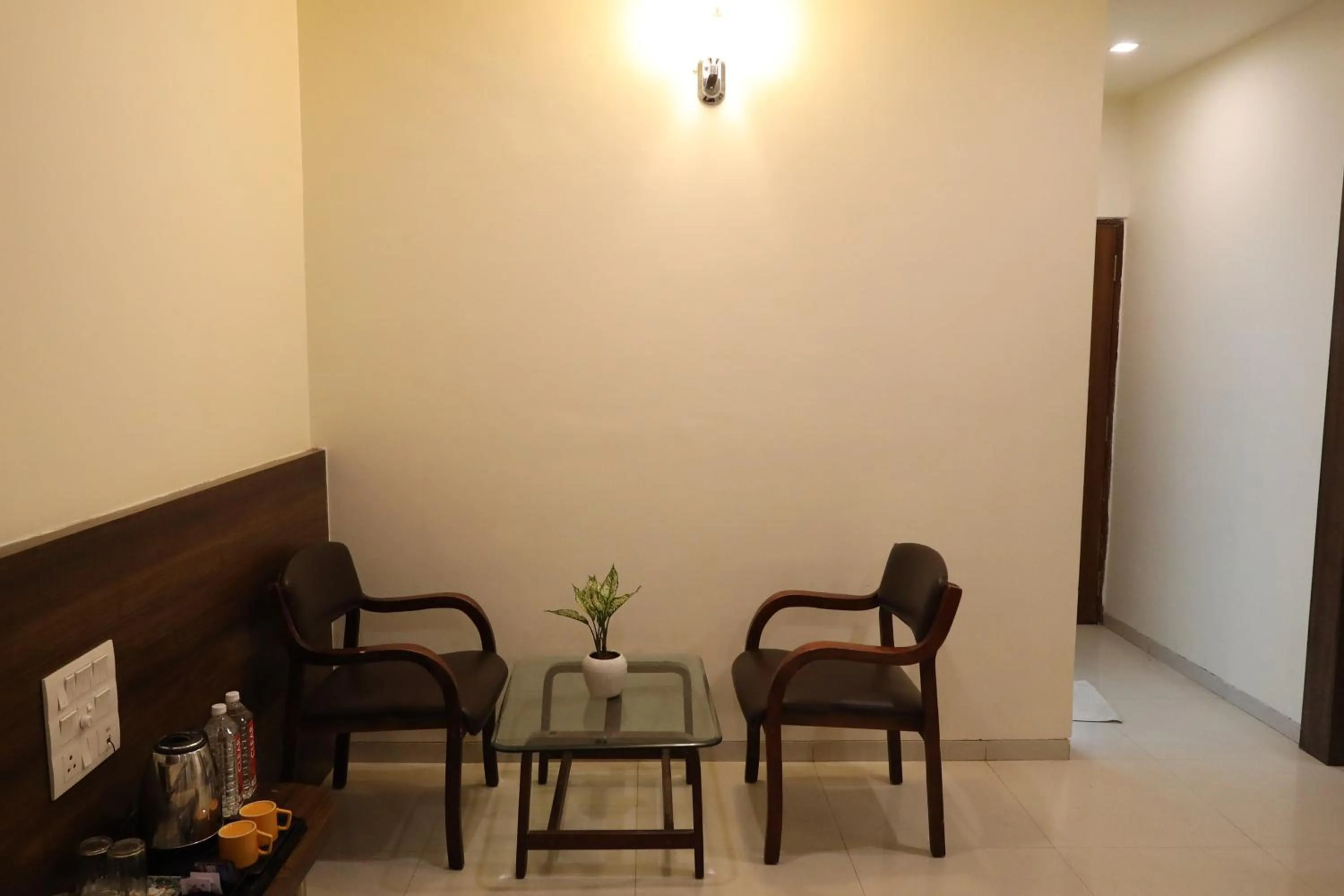 Living room in Hotel Sai Shree