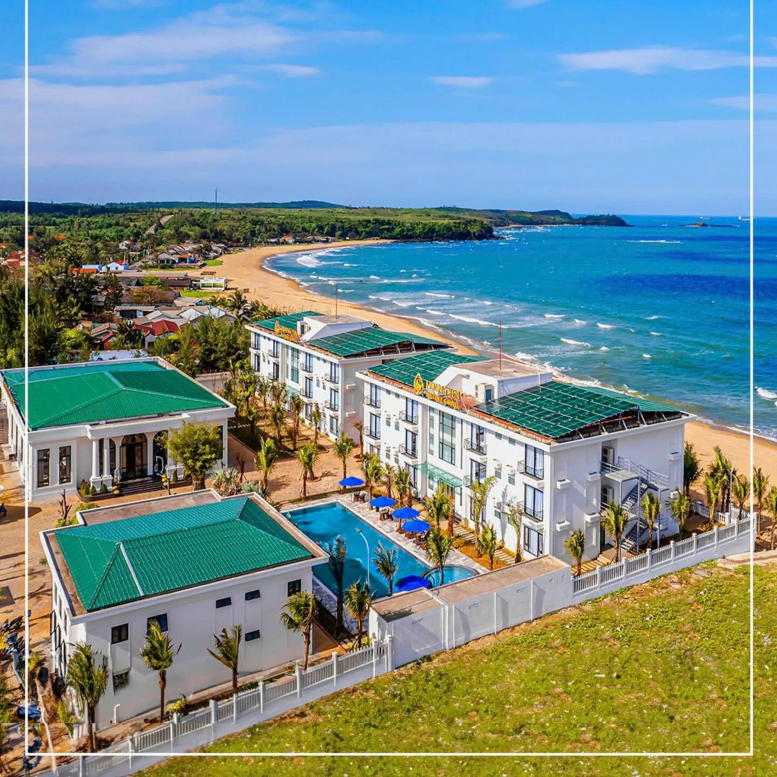 Property building in Hoang Yen Boutique Hotel