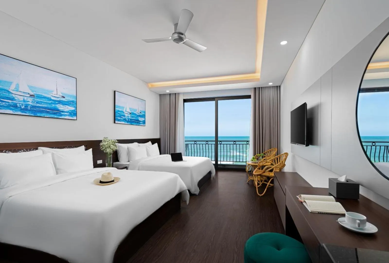 Bedroom, Bed in Hoang Yen Boutique Hotel