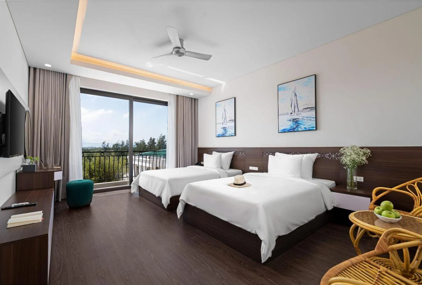 Bedroom, Bed in Hoang Yen Boutique Hotel