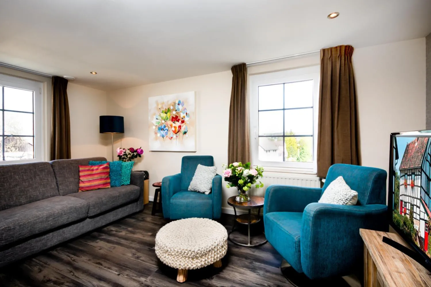 Living room in Aparthotel Ons Epen