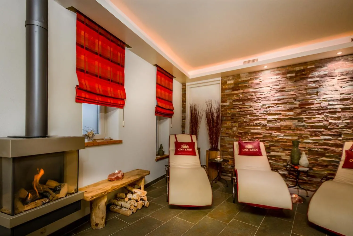 Sauna in Aparthotel Ons Epen