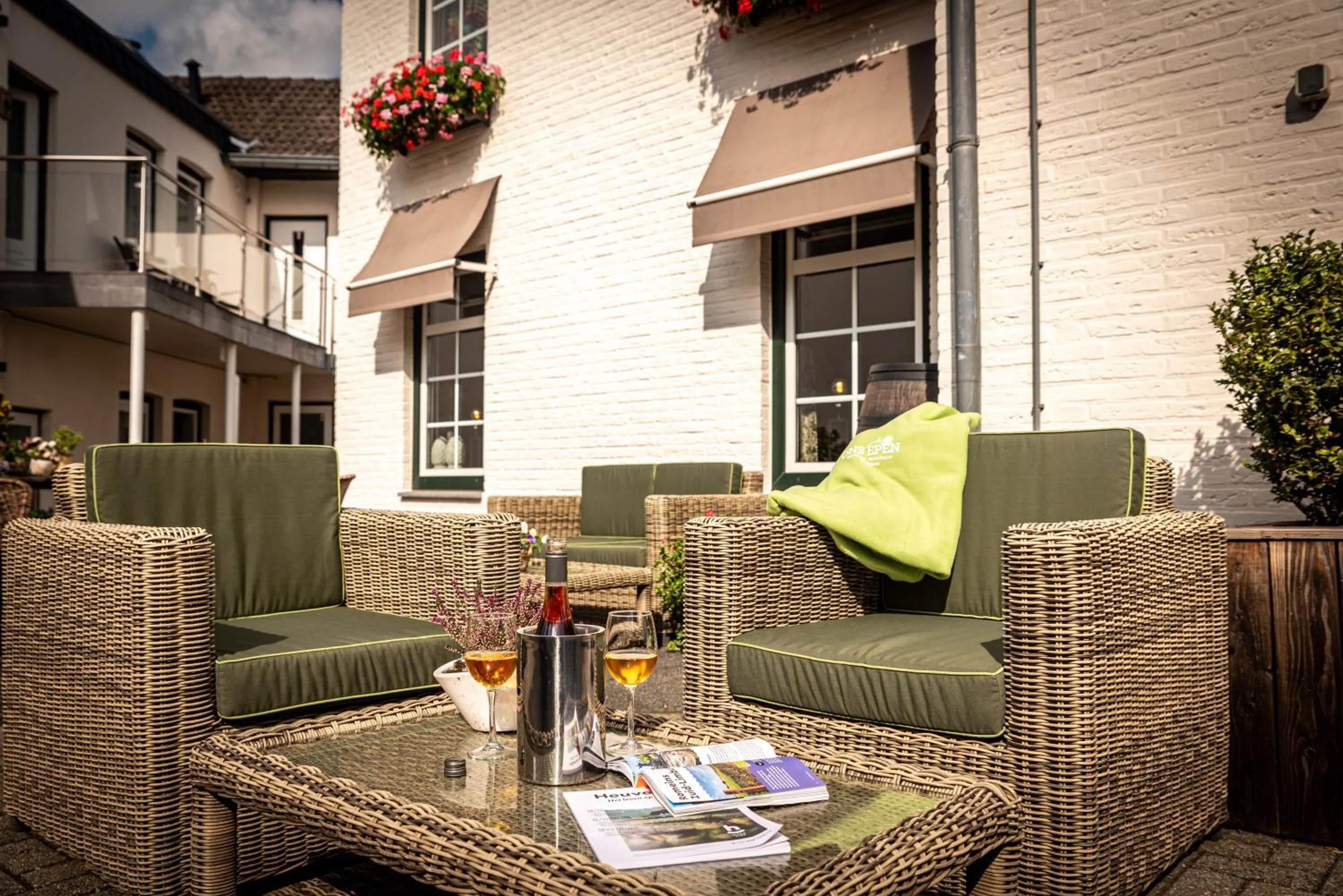 Balcony/Terrace in Aparthotel Ons Epen