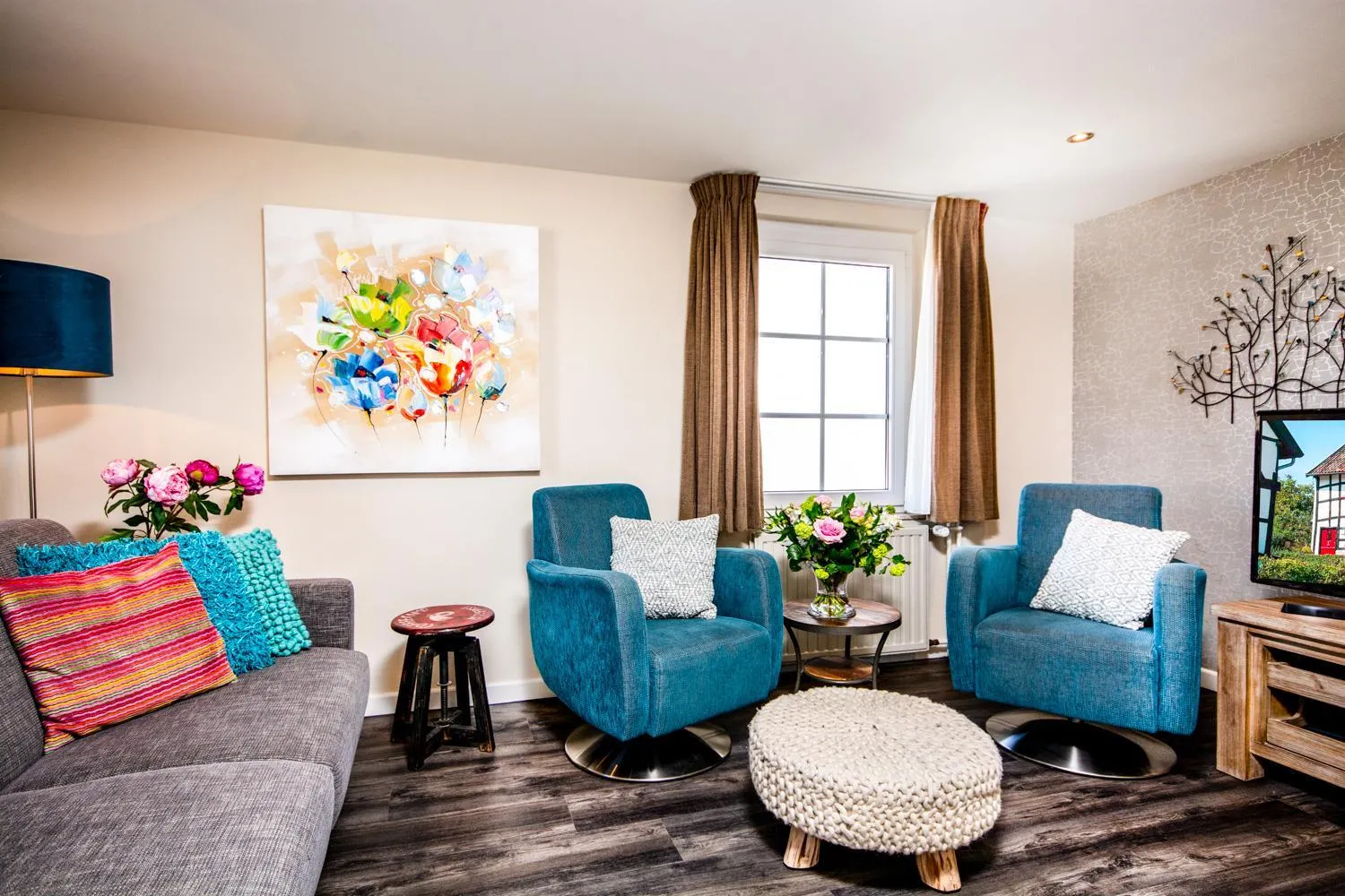 Seating area in Aparthotel Ons Epen