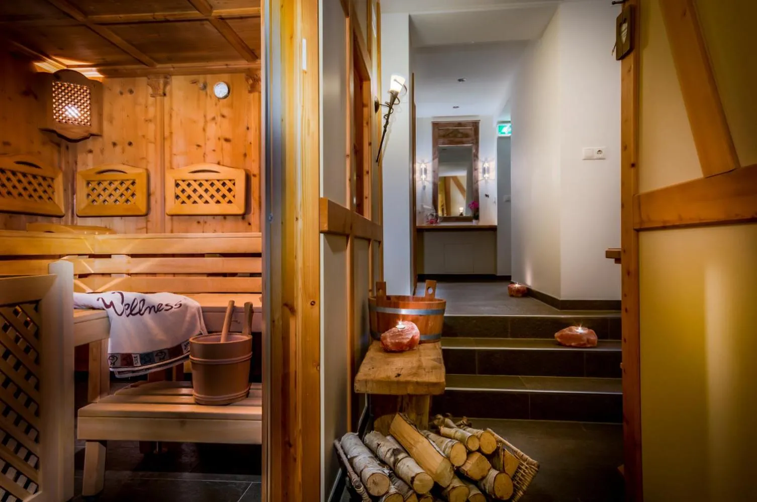 Sauna in Aparthotel Ons Epen