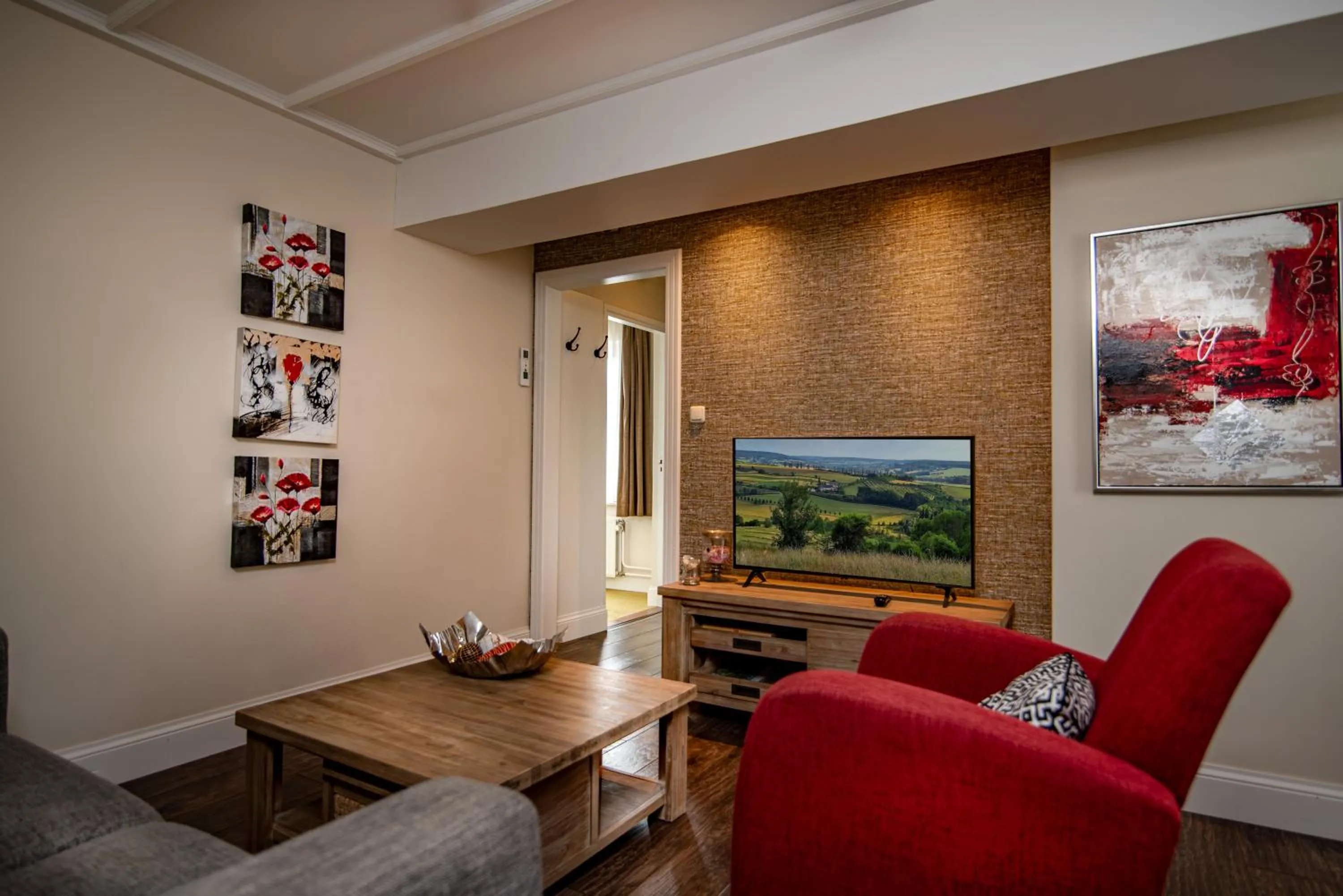 TV and multimedia in Aparthotel Ons Epen