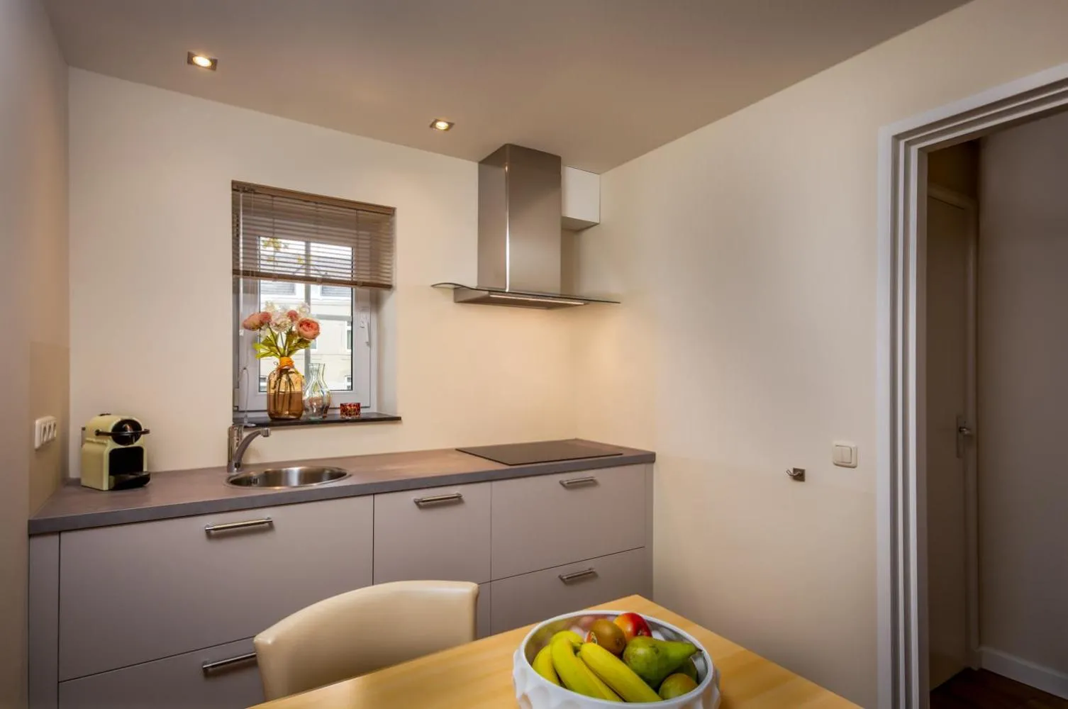 Kitchen or kitchenette in Aparthotel Ons Epen