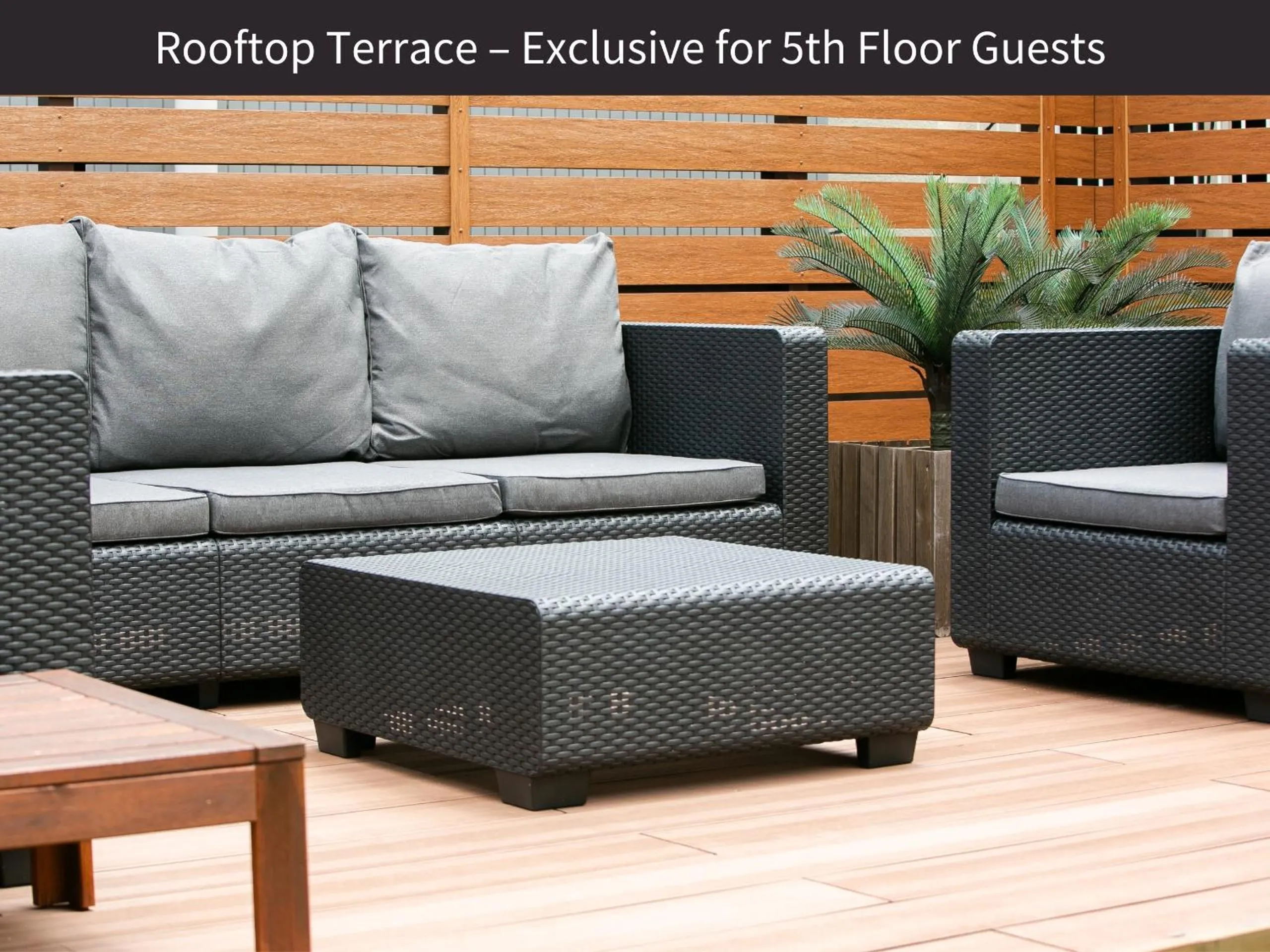 Balcony/Terrace in M/W HOTEL