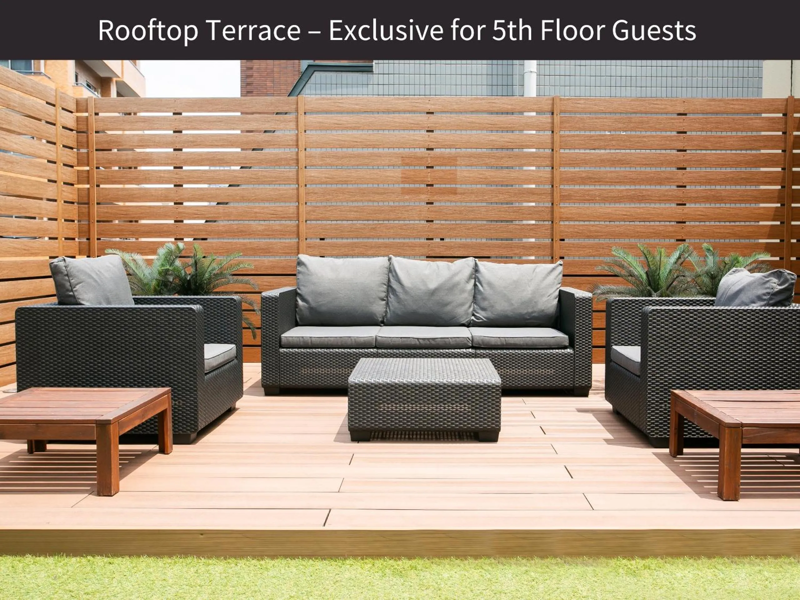 Balcony/Terrace in M/W HOTEL