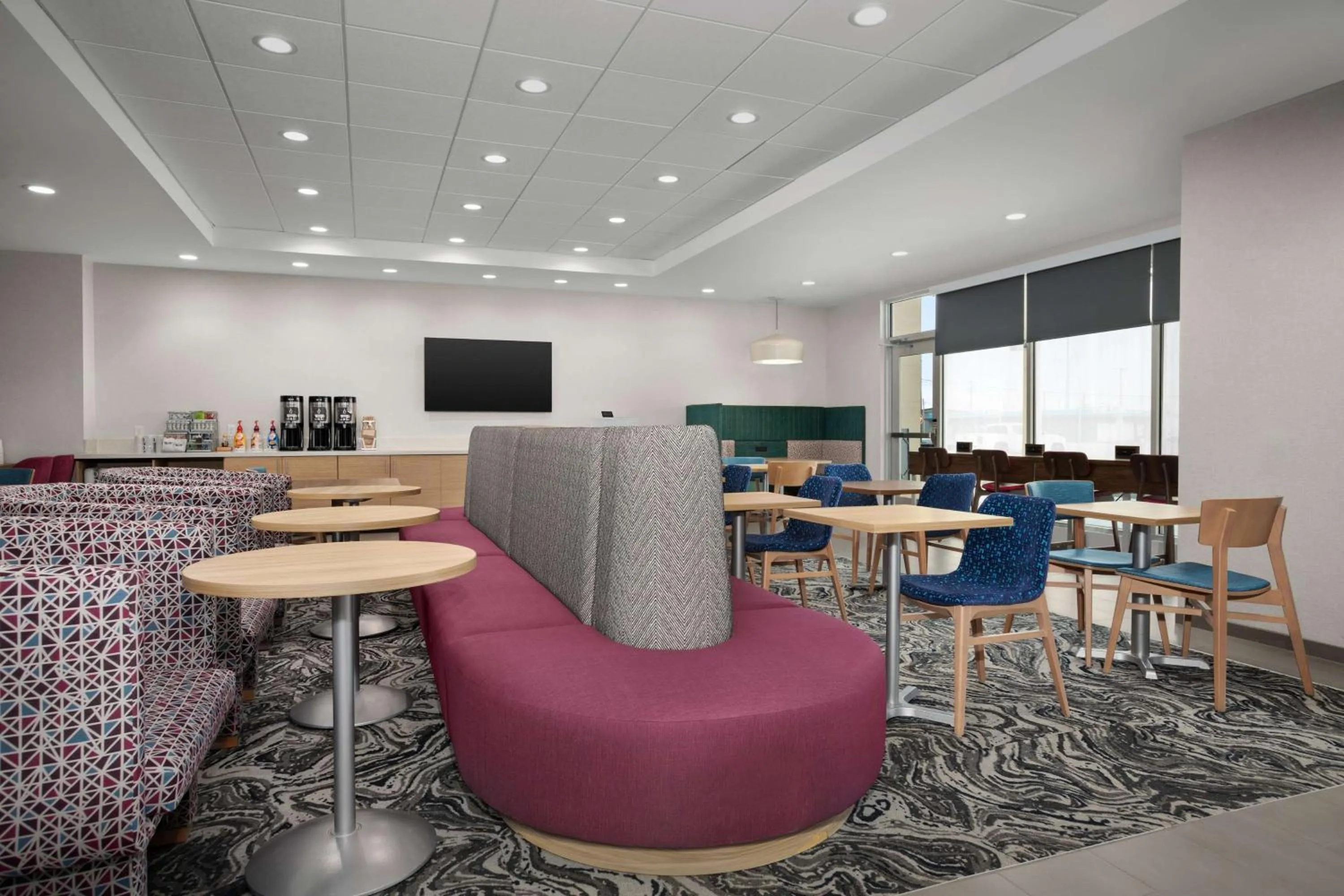 Lobby or reception in Home2 Suites By Hilton Lubbock University