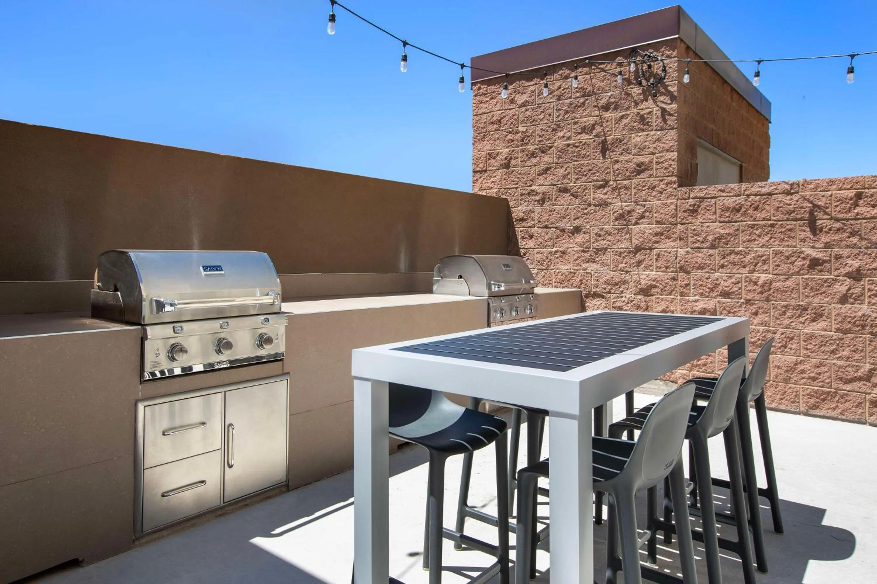 Patio in Home2 Suites By Hilton Lubbock University