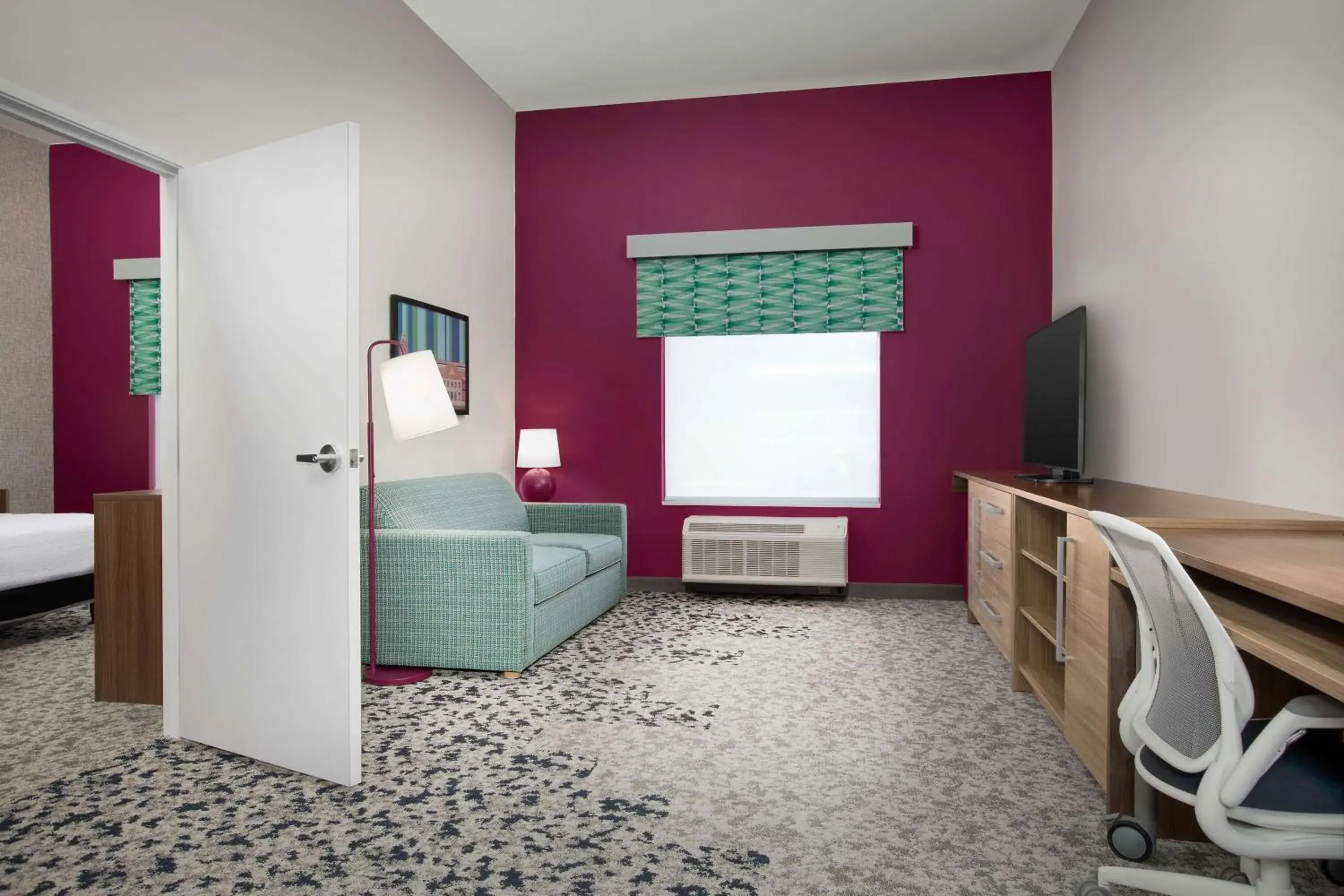 One-Bedroom King Suite - Hearing Access in Home2 Suites By Hilton Lubbock University One-Bedroom King Suite - Hearing Access in Home2 Suites By Hilton Lubbock University