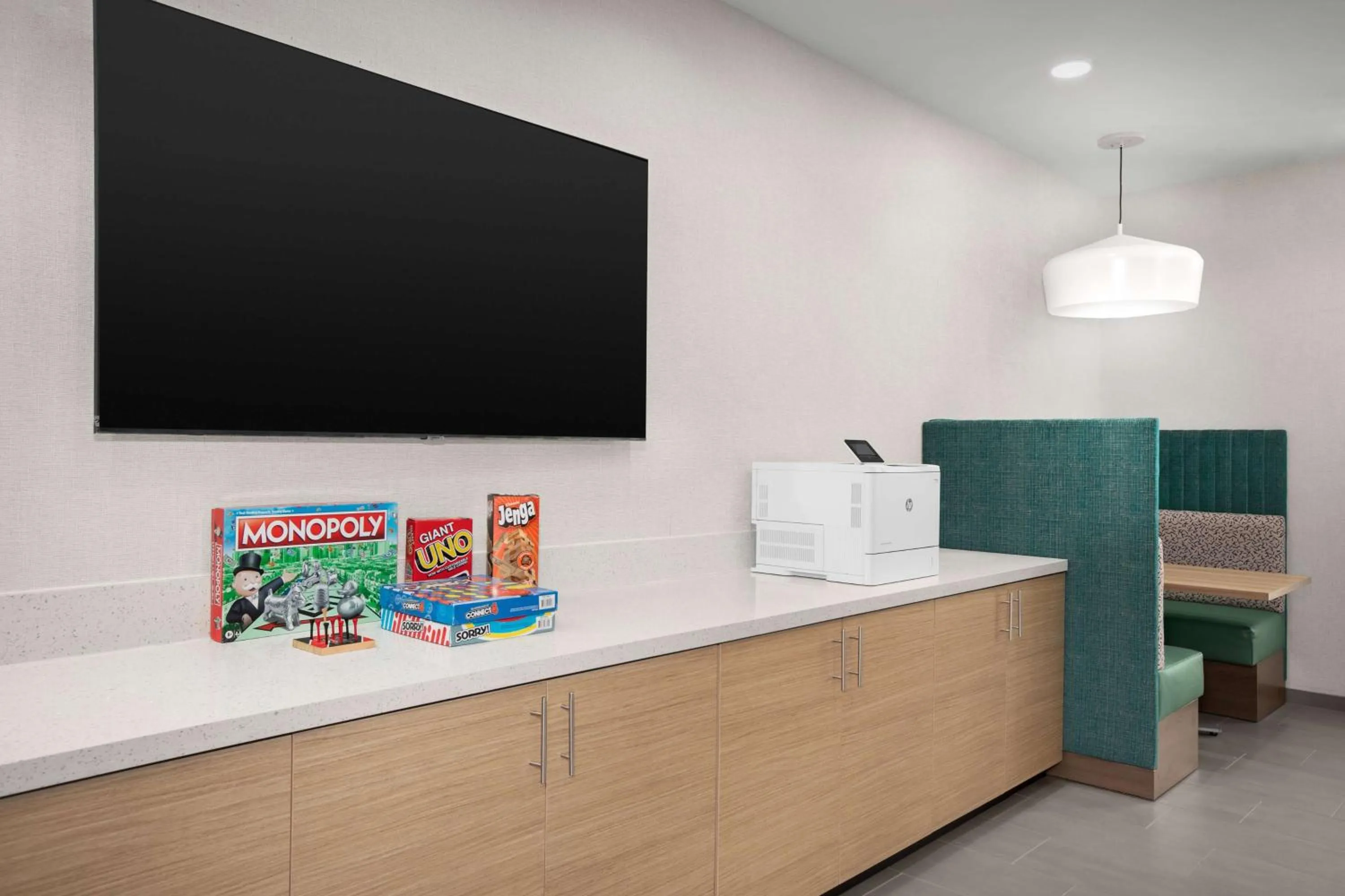 Lobby or reception in Home2 Suites By Hilton Lubbock University