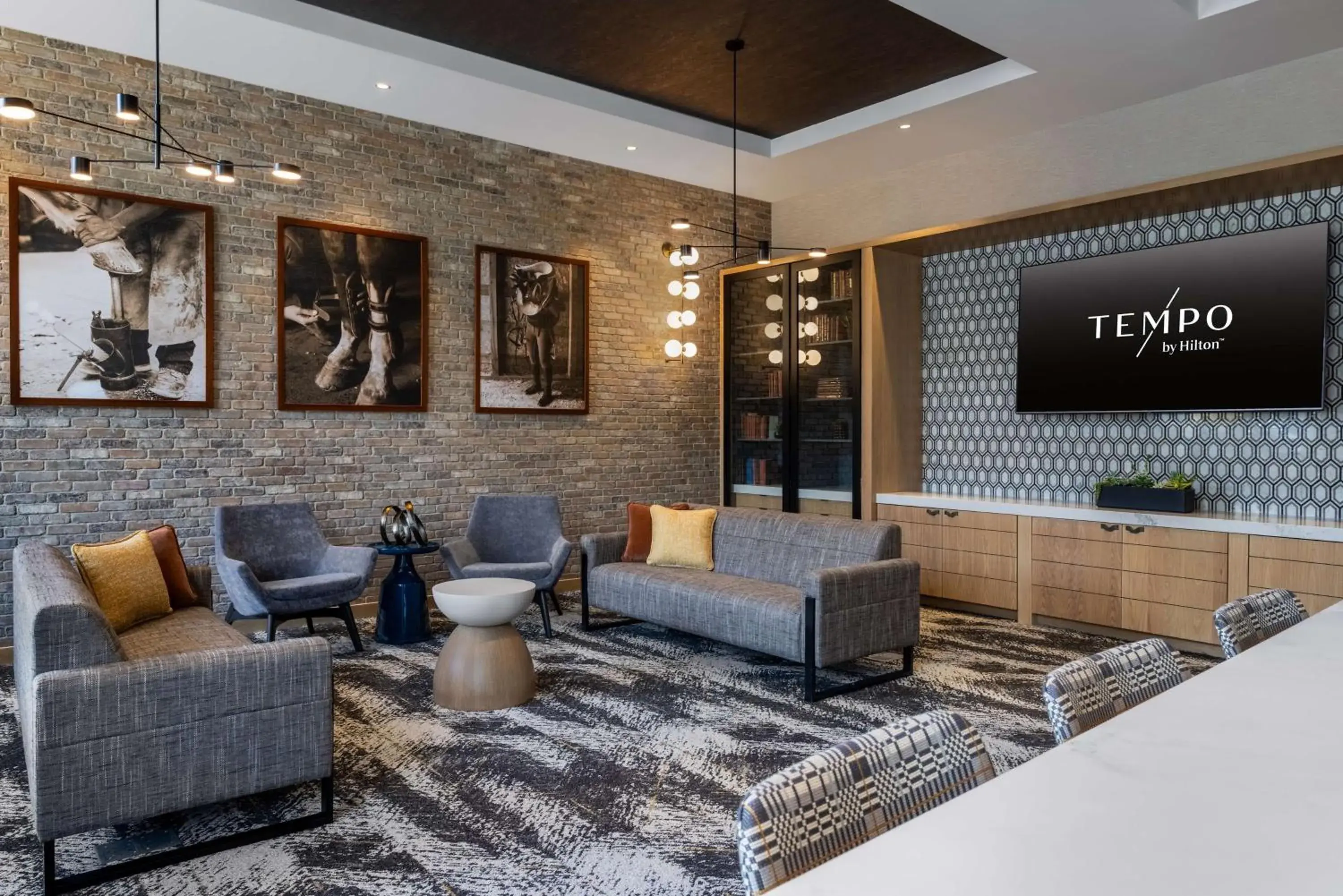 Lobby or reception in Tempo By Hilton Louisville Downtown Nulu Lobby or reception in Tempo By Hilton Louisville Downtown Nulu