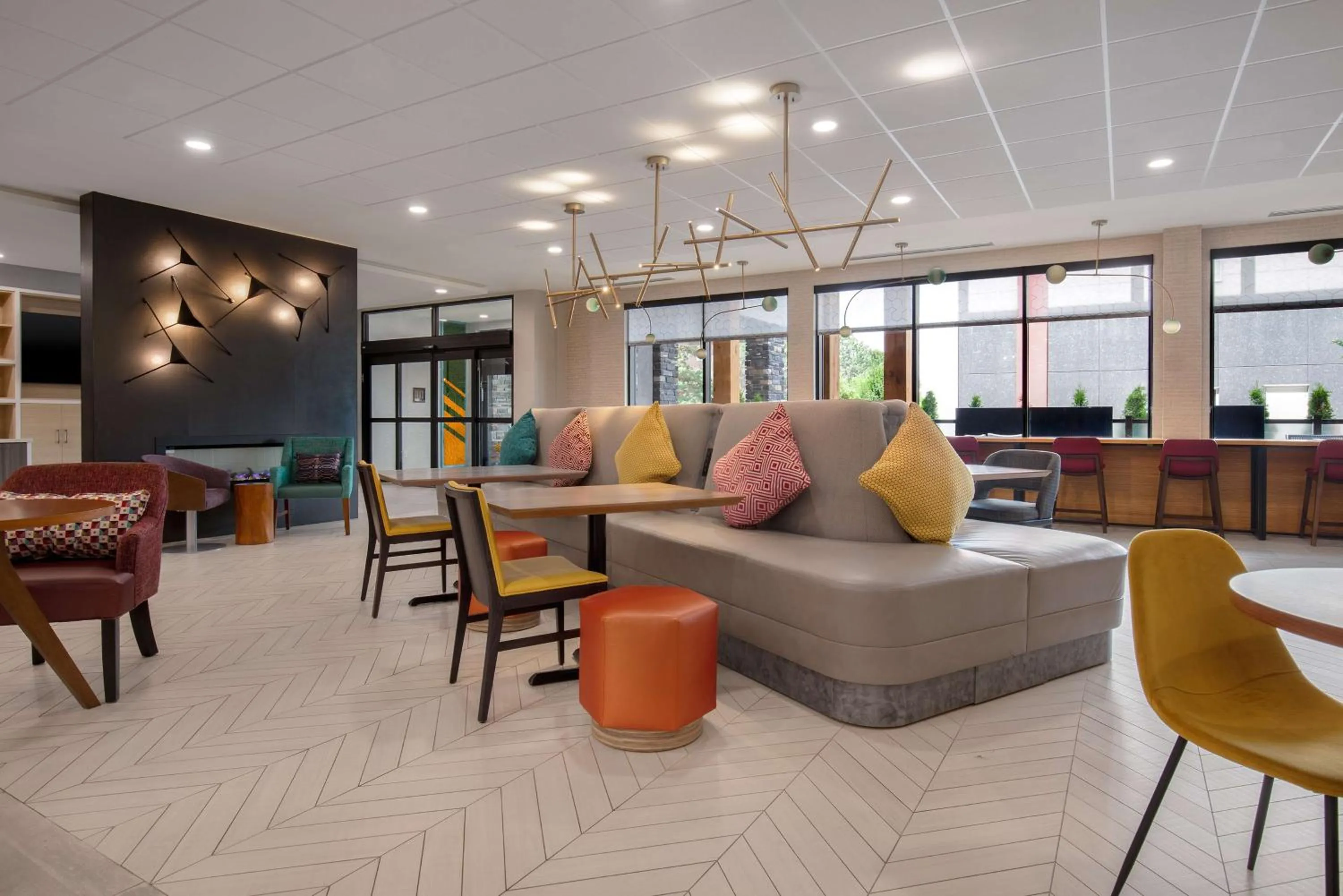 Lobby or reception in Home2 Suites By Hilton Thunder Bay