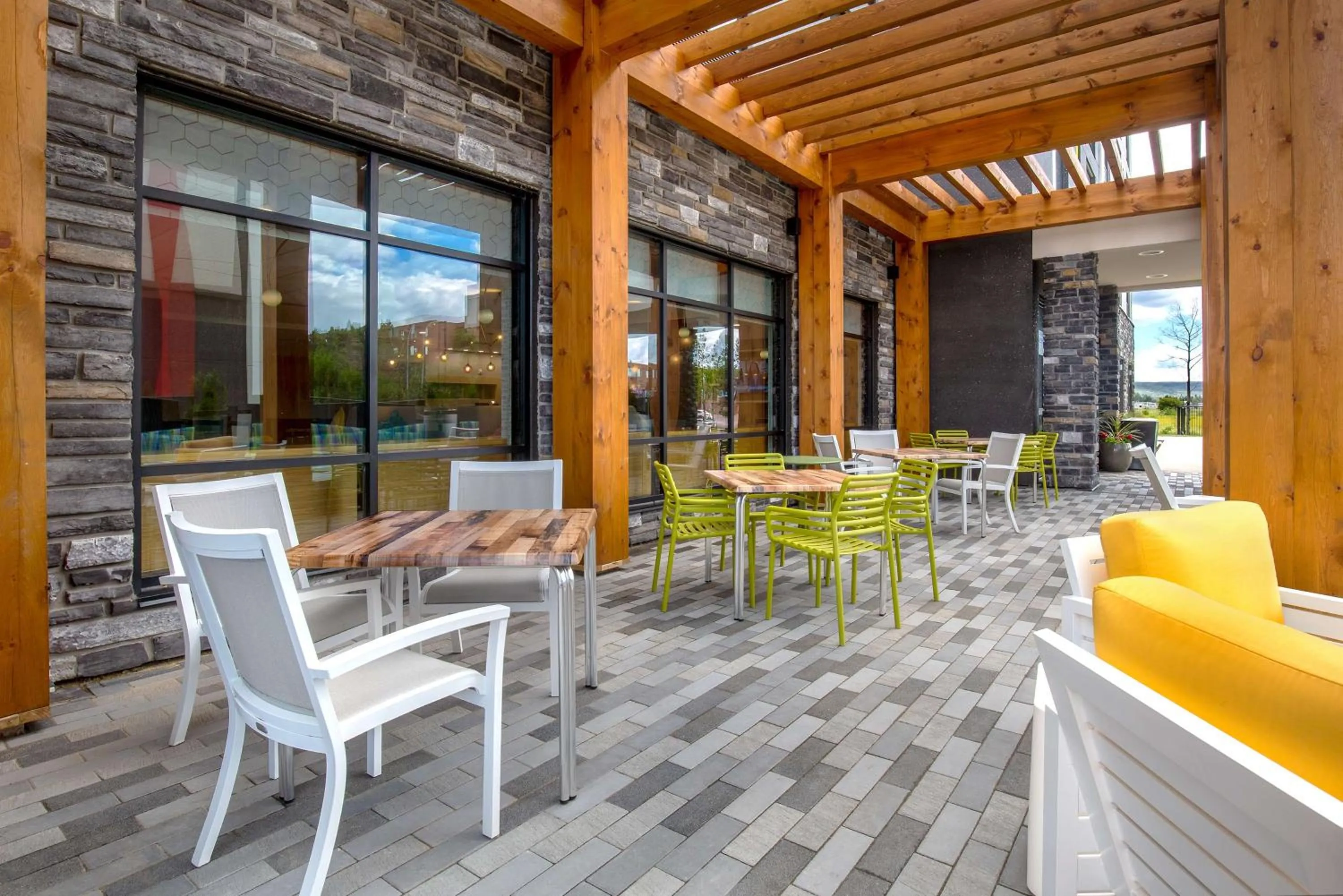 Patio in Home2 Suites By Hilton Thunder Bay