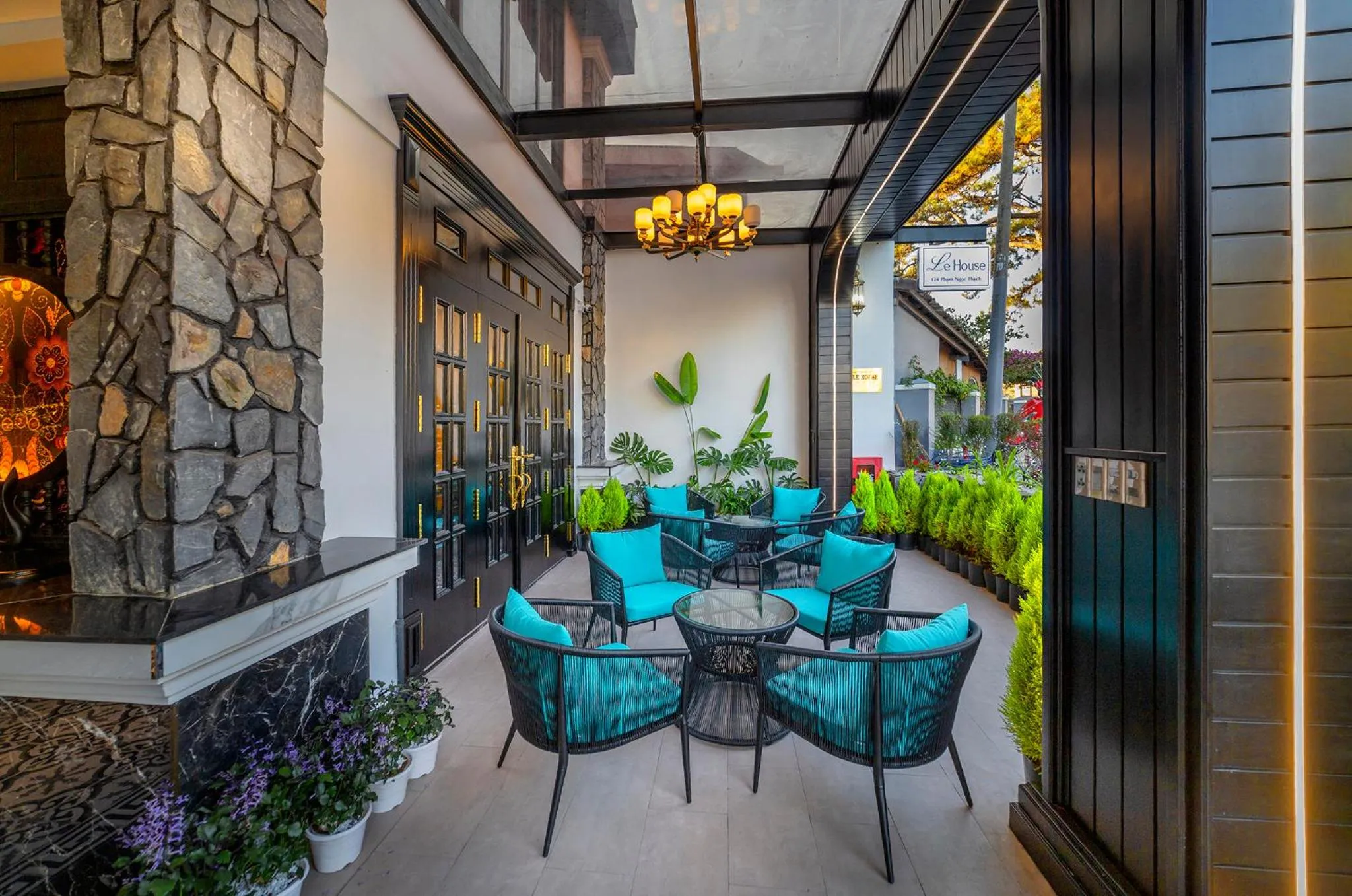 Patio in Le House DaLat