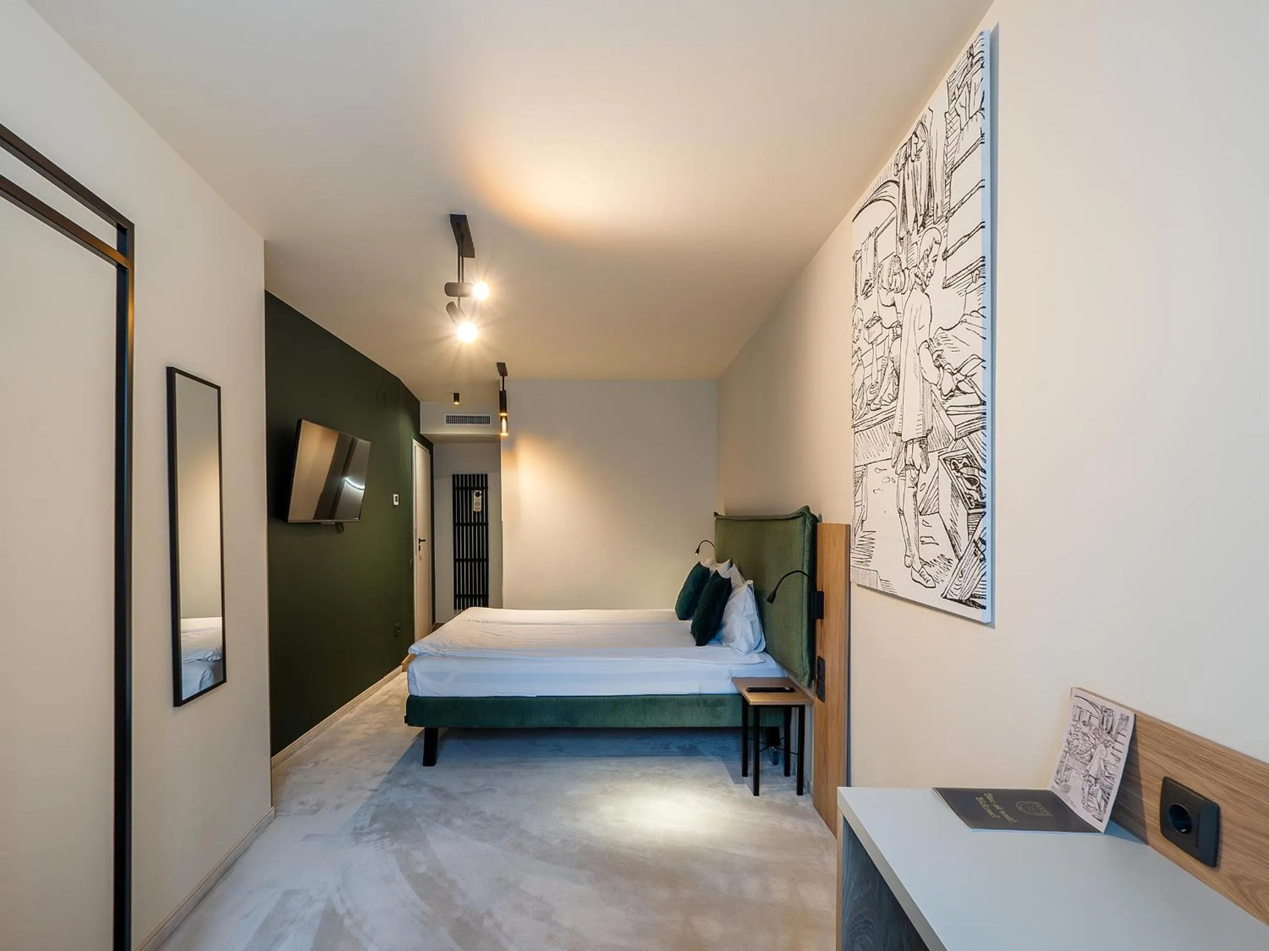 Bed in Craft Inn - Boutique Hotel