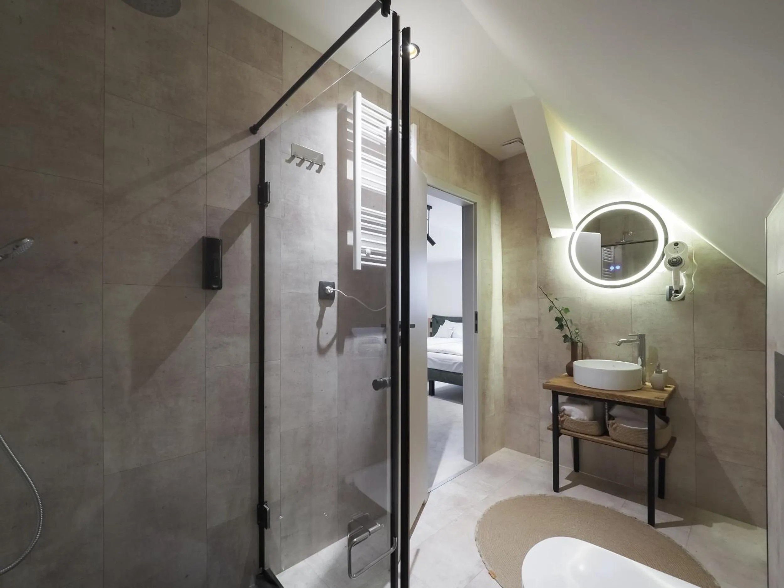 Shower in Craft Inn - Boutique Hotel