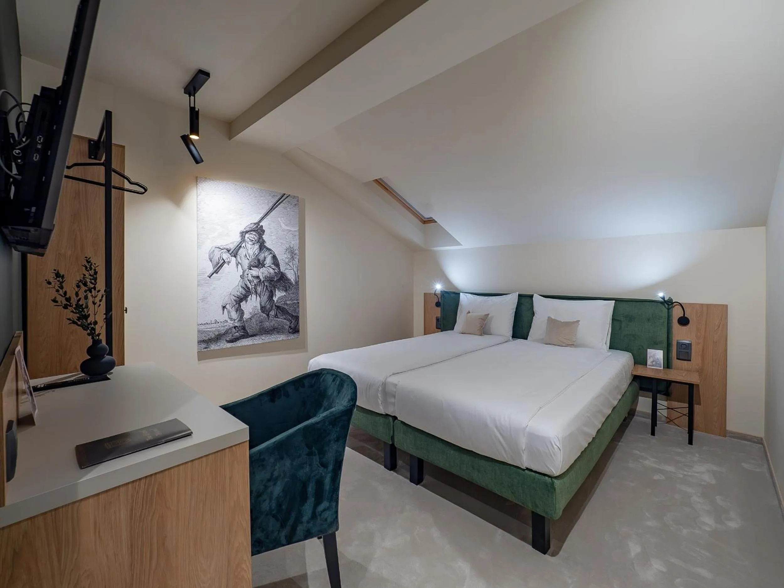 Bed in Craft Inn - Boutique Hotel