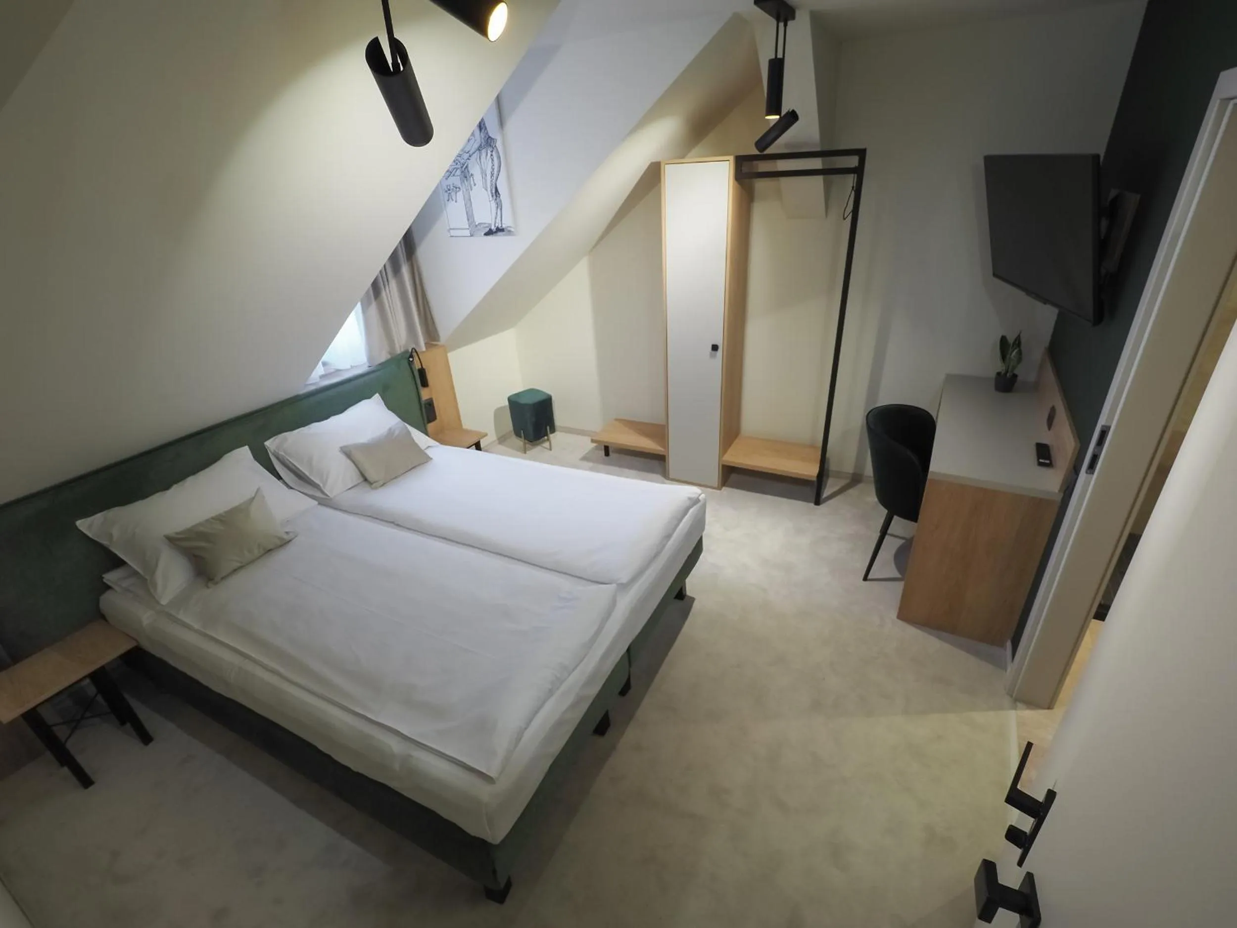 Bed in Craft Inn - Boutique Hotel