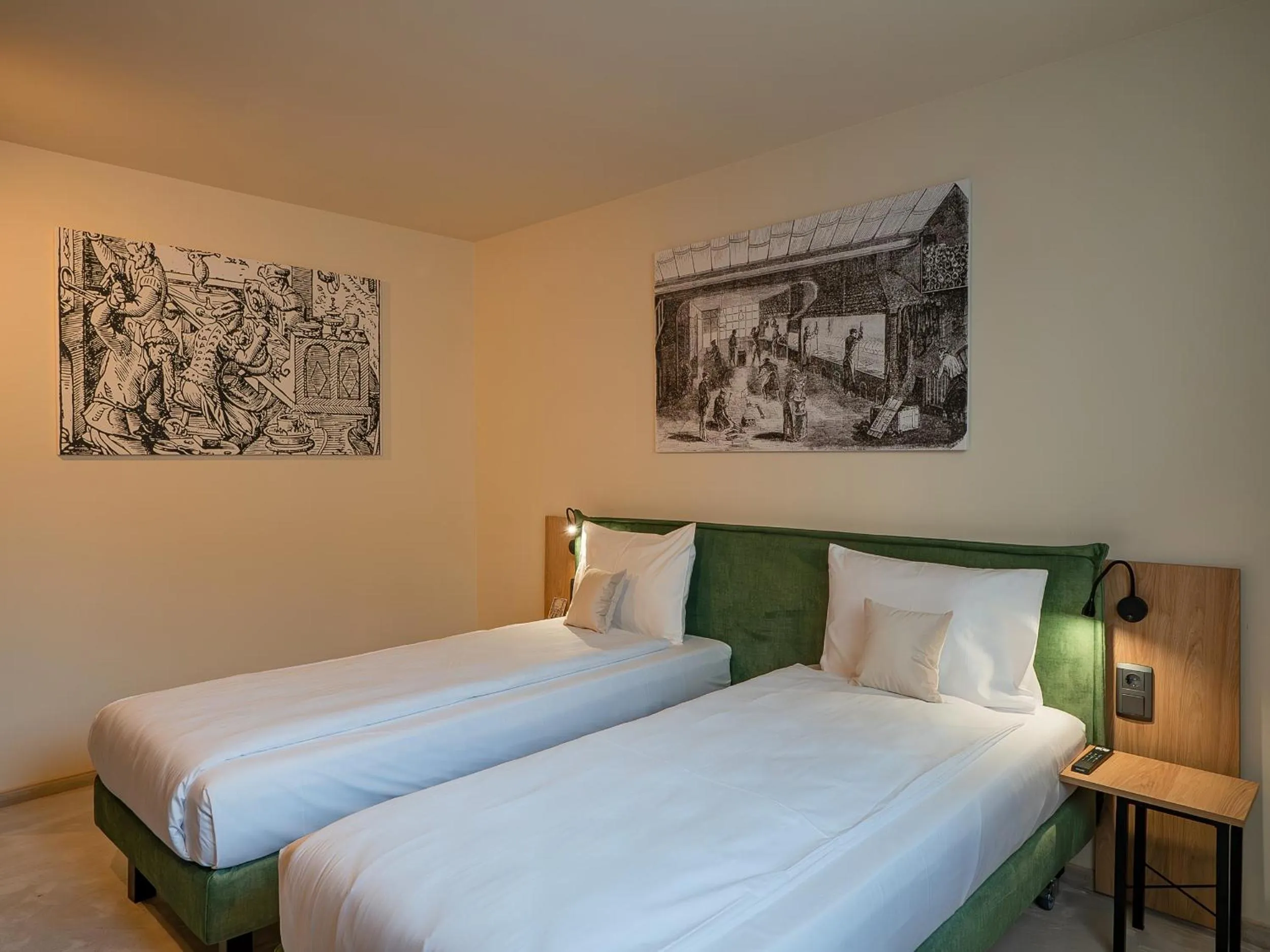 Bed in Craft Inn - Boutique Hotel