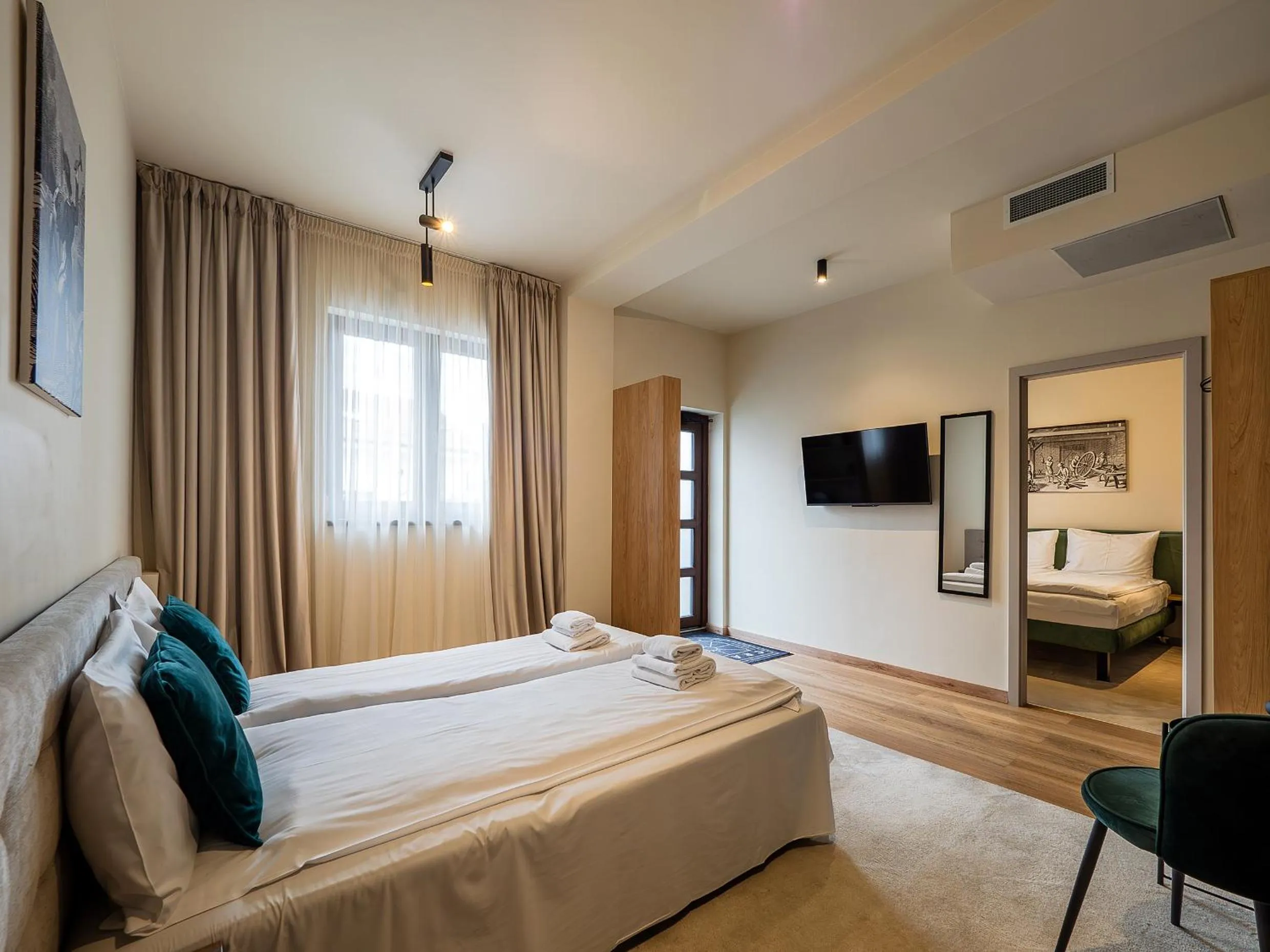 Bed in Craft Inn - Boutique Hotel