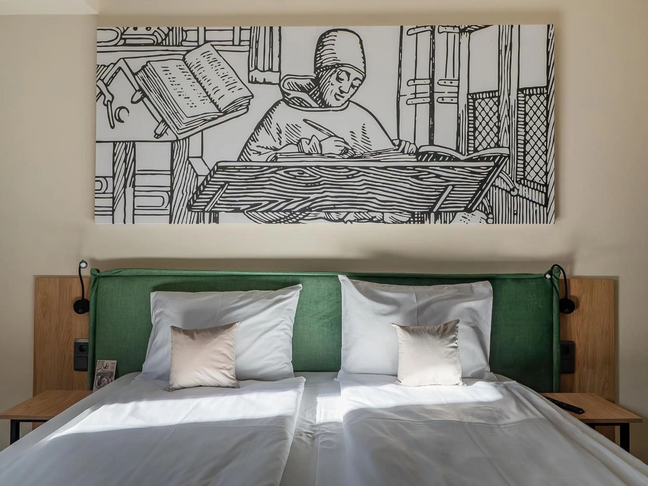Bed in Craft Inn - Boutique Hotel