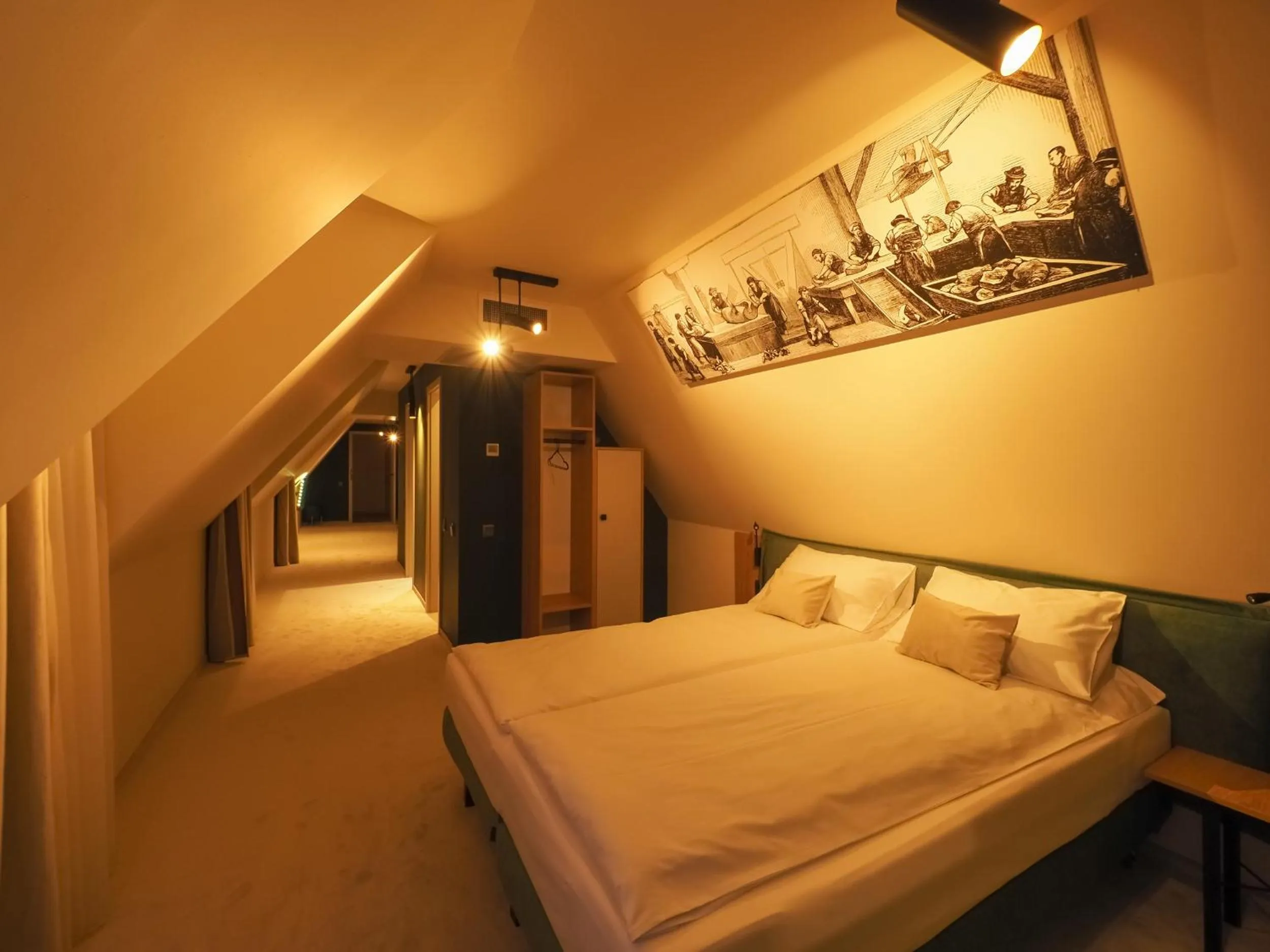 Bed in Craft Inn - Boutique Hotel