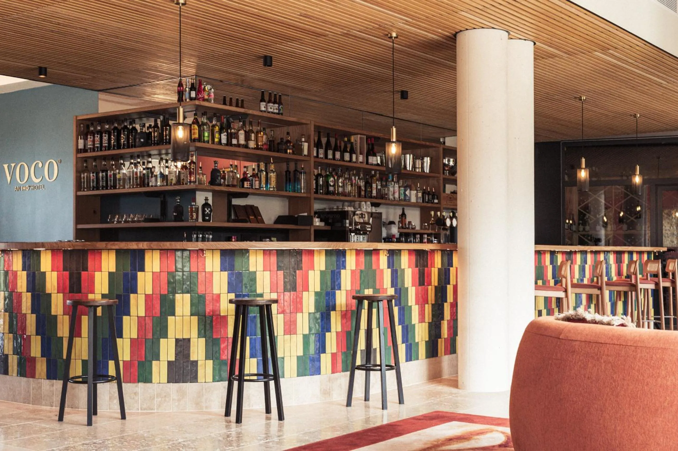 Lounge or bar in voco Beaune , Cité des Vins by IHG