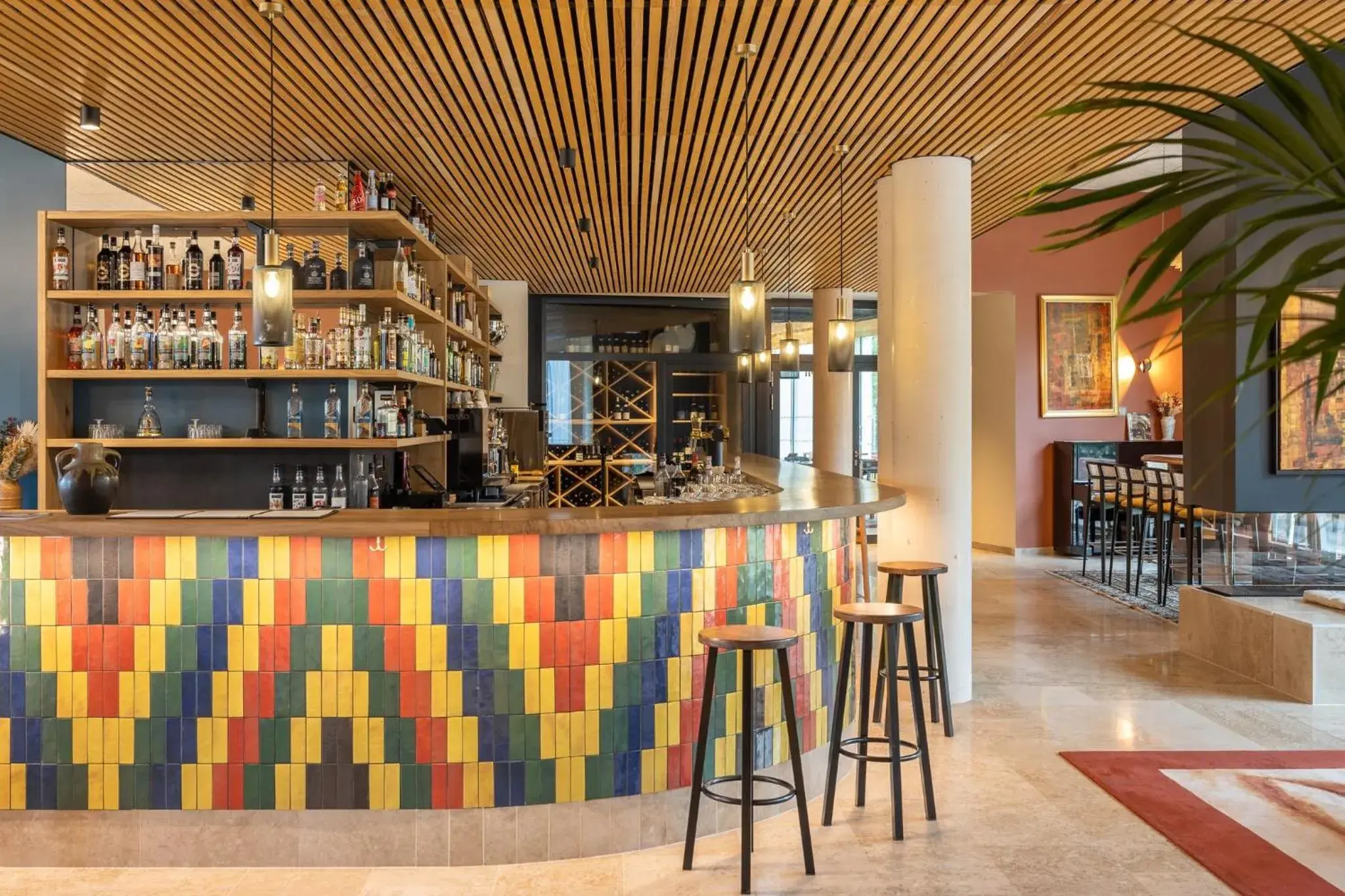 Lounge or bar in voco Beaune , Cité des Vins by IHG Lounge or bar in voco Beaune , Cité des Vins by IHG