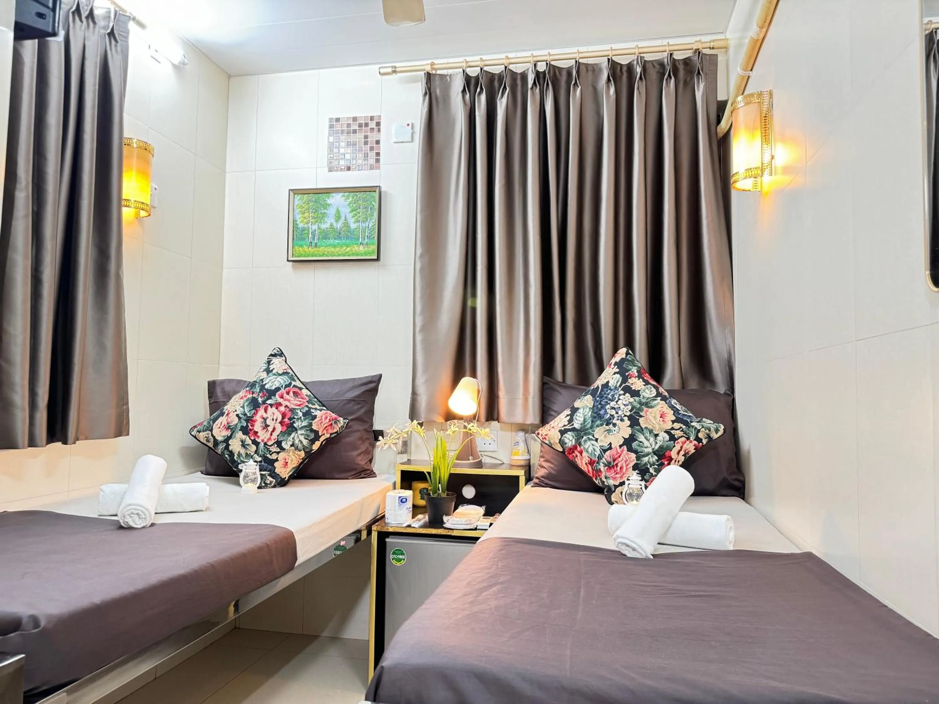 Bed in International Inn