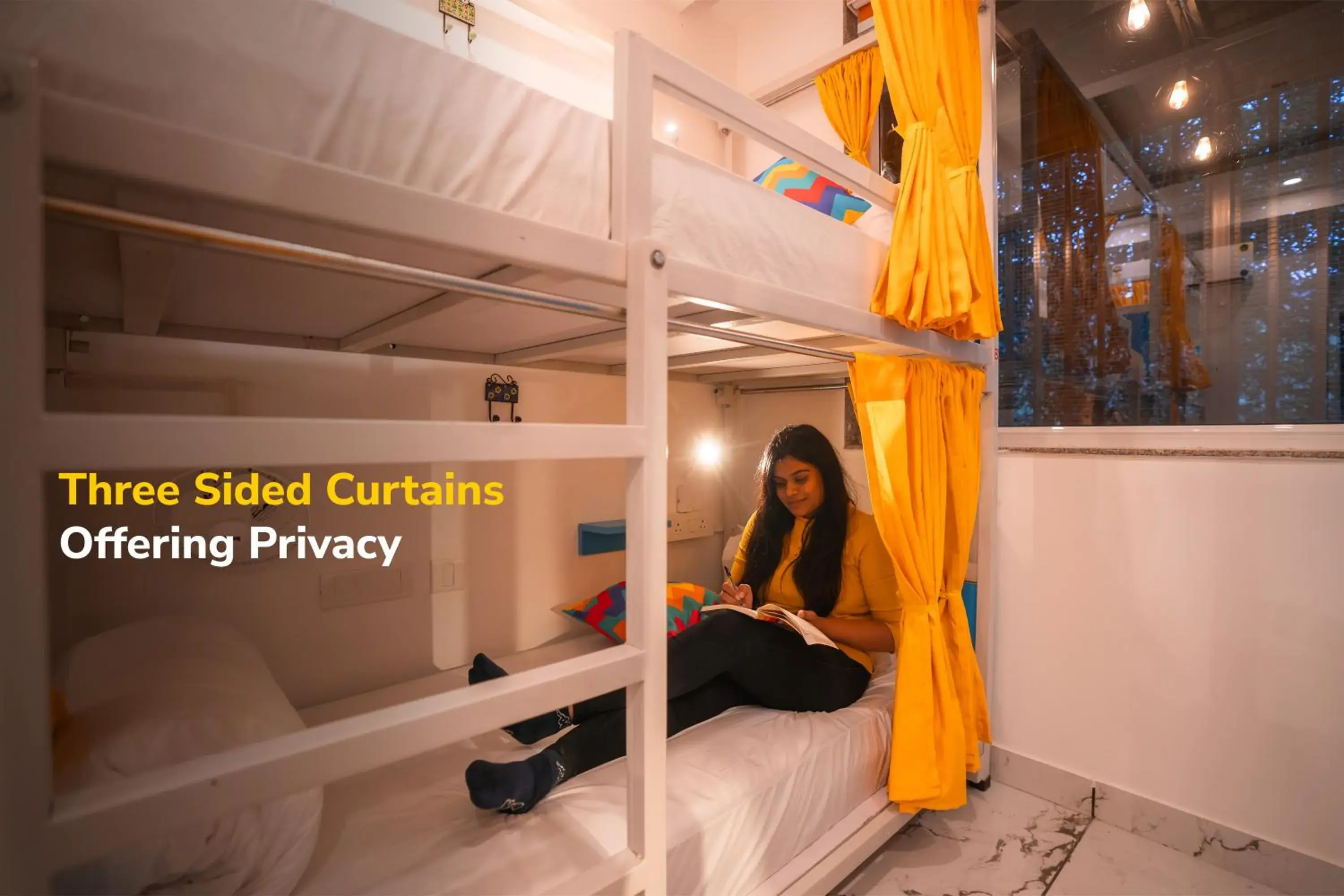 Bed in goSTOPS PLUS Gurugram, Baani Square Bed in goSTOPS PLUS Gurugram, Baani Square