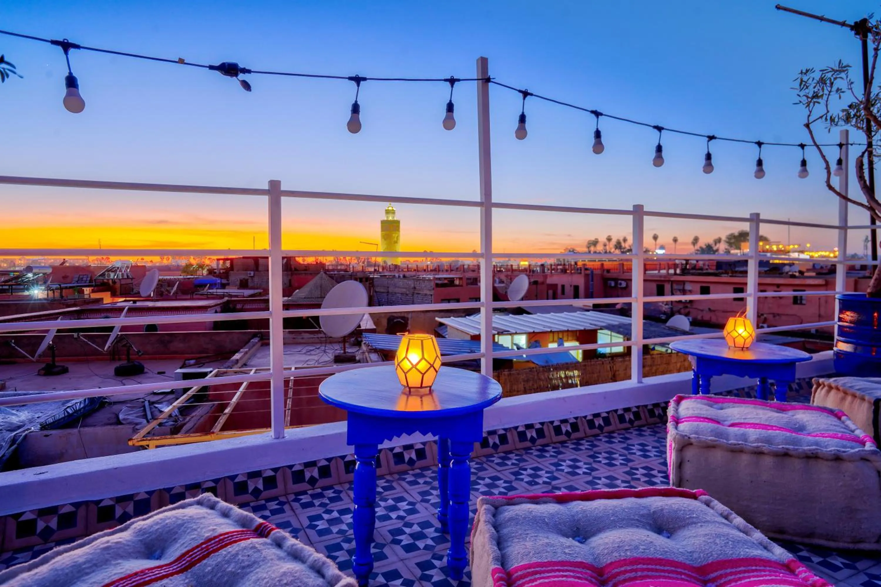 Patio in BÔ Riad Boutique Hotel & Spa