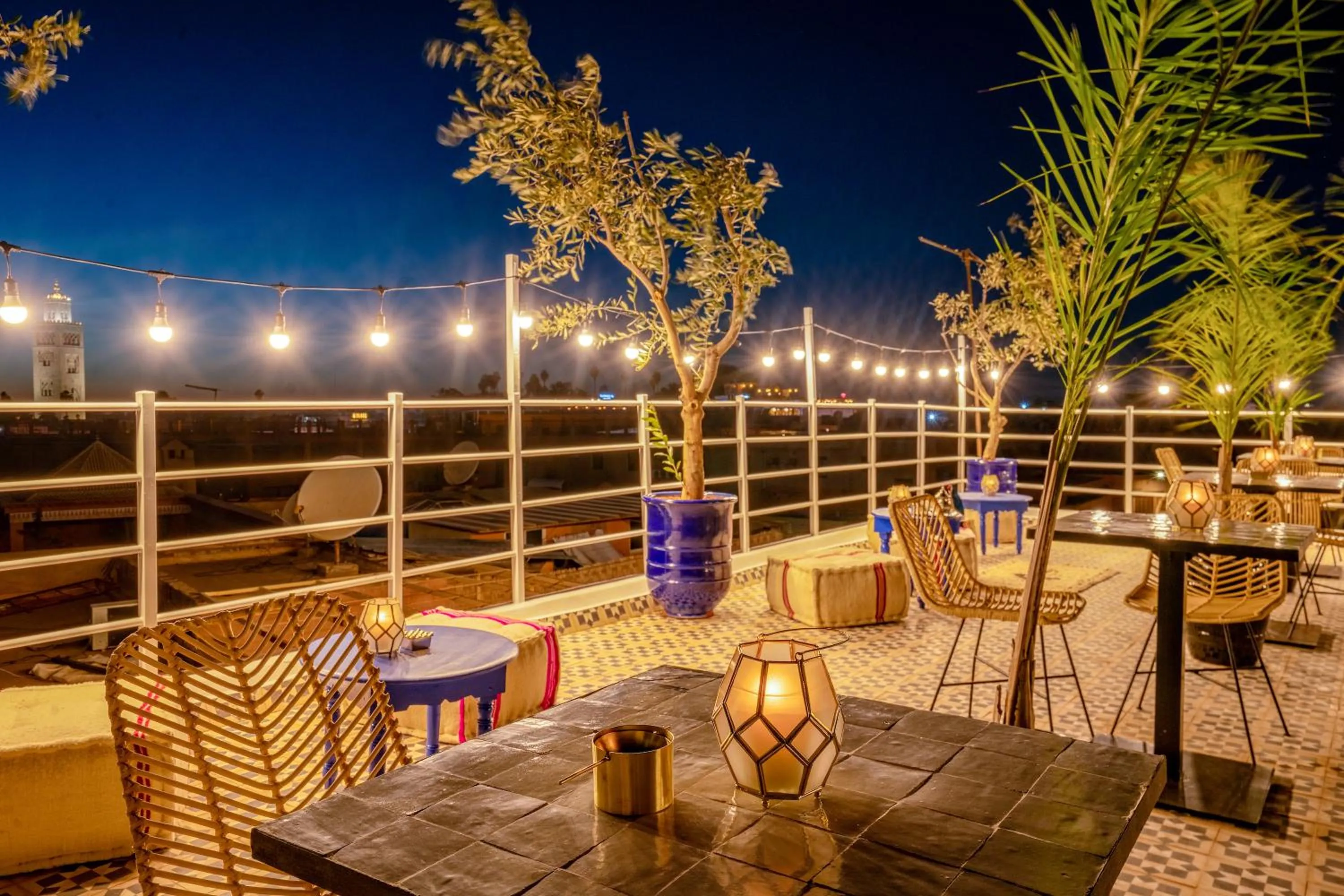 Patio in BÔ Riad Boutique Hotel & Spa