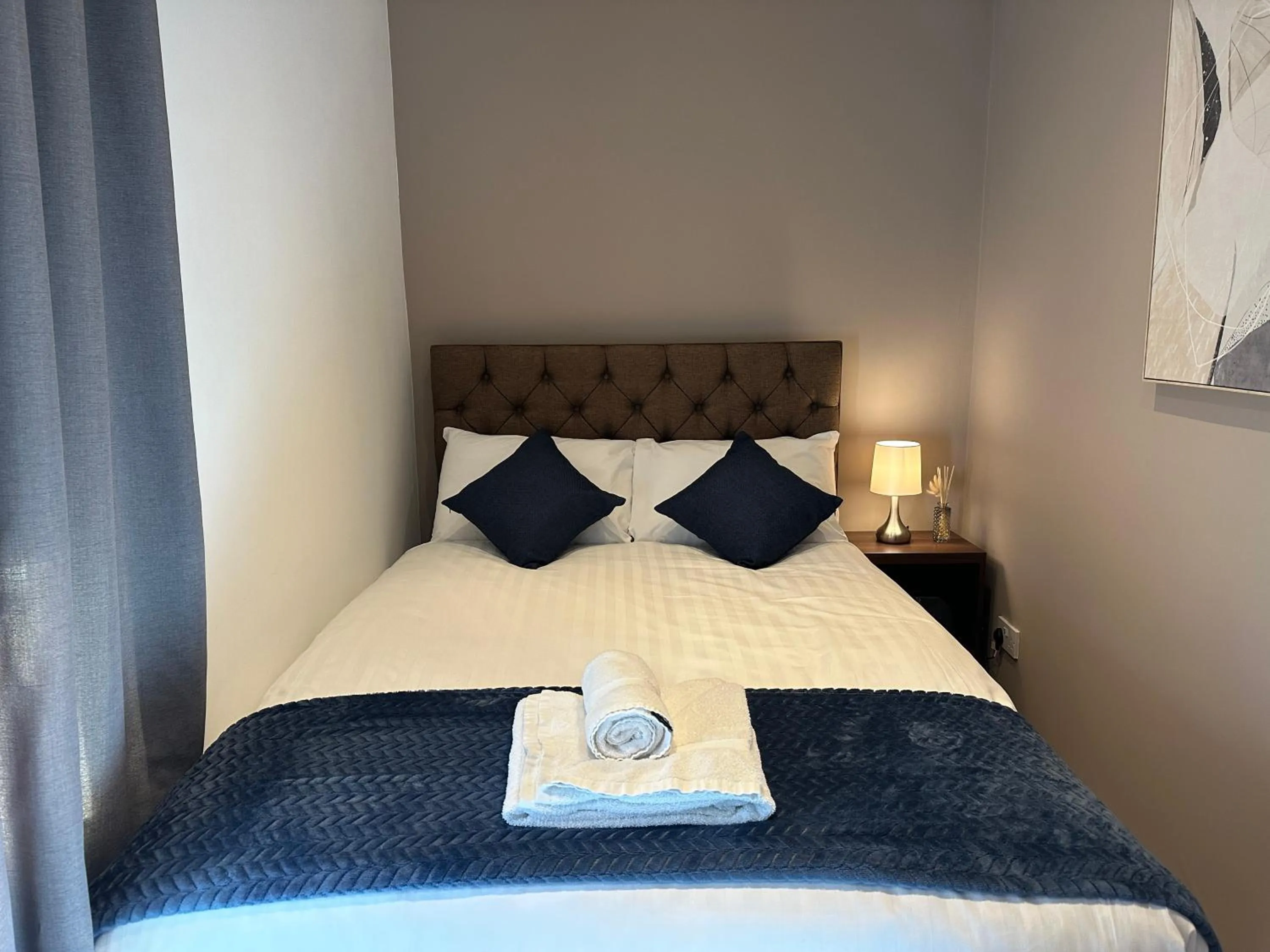 Bedroom, Bed in Putera Puteri Residence