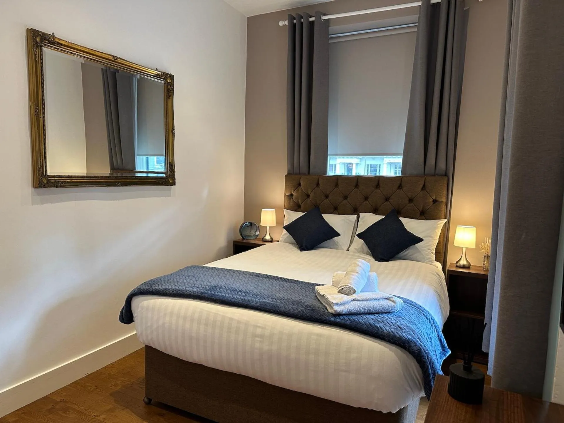 Bedroom, Bed in Putera Puteri Residence