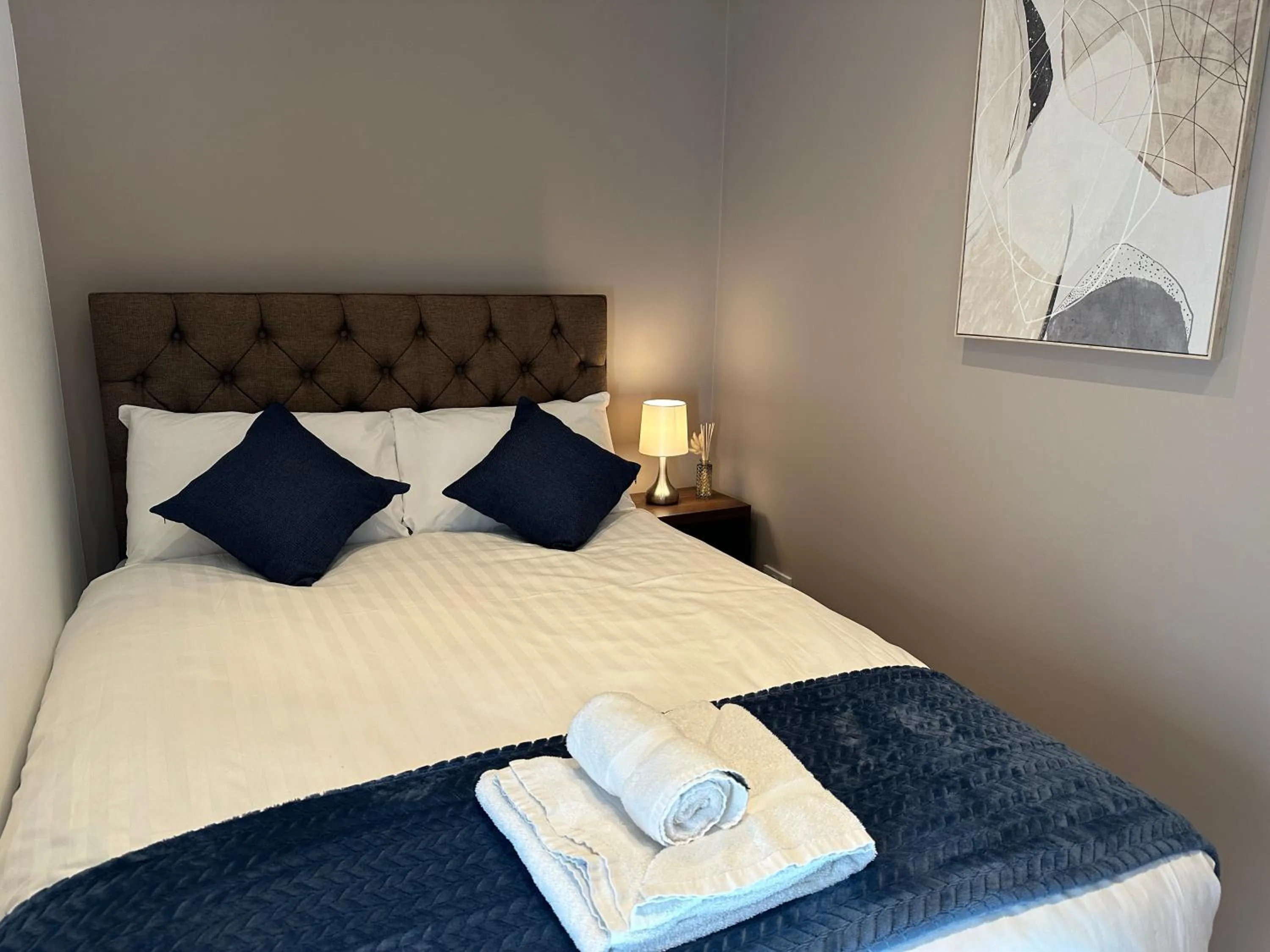 Bedroom, Bed in Putera Puteri Residence