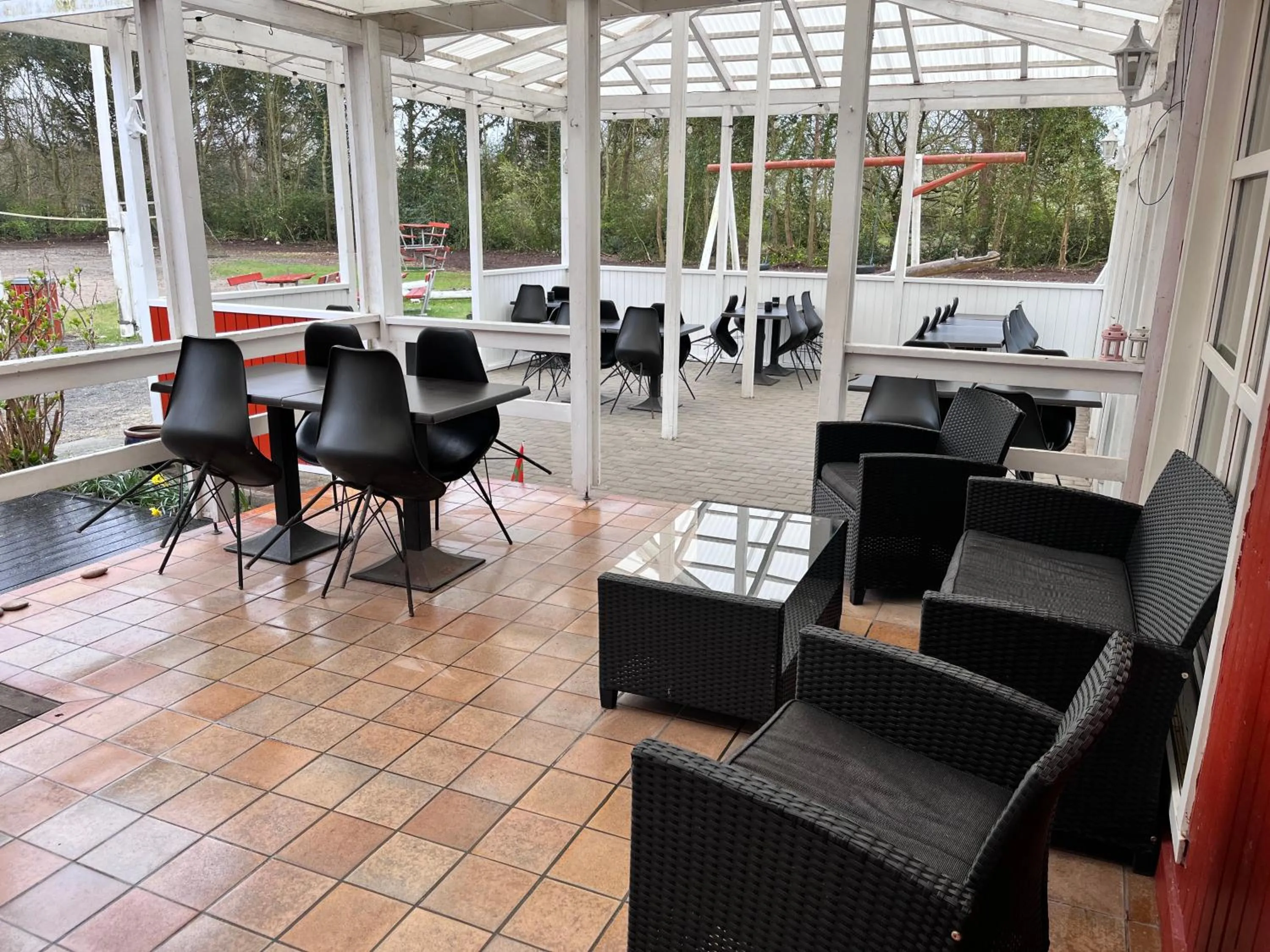 Balcony/Terrace in Rønne Vandrerhjem