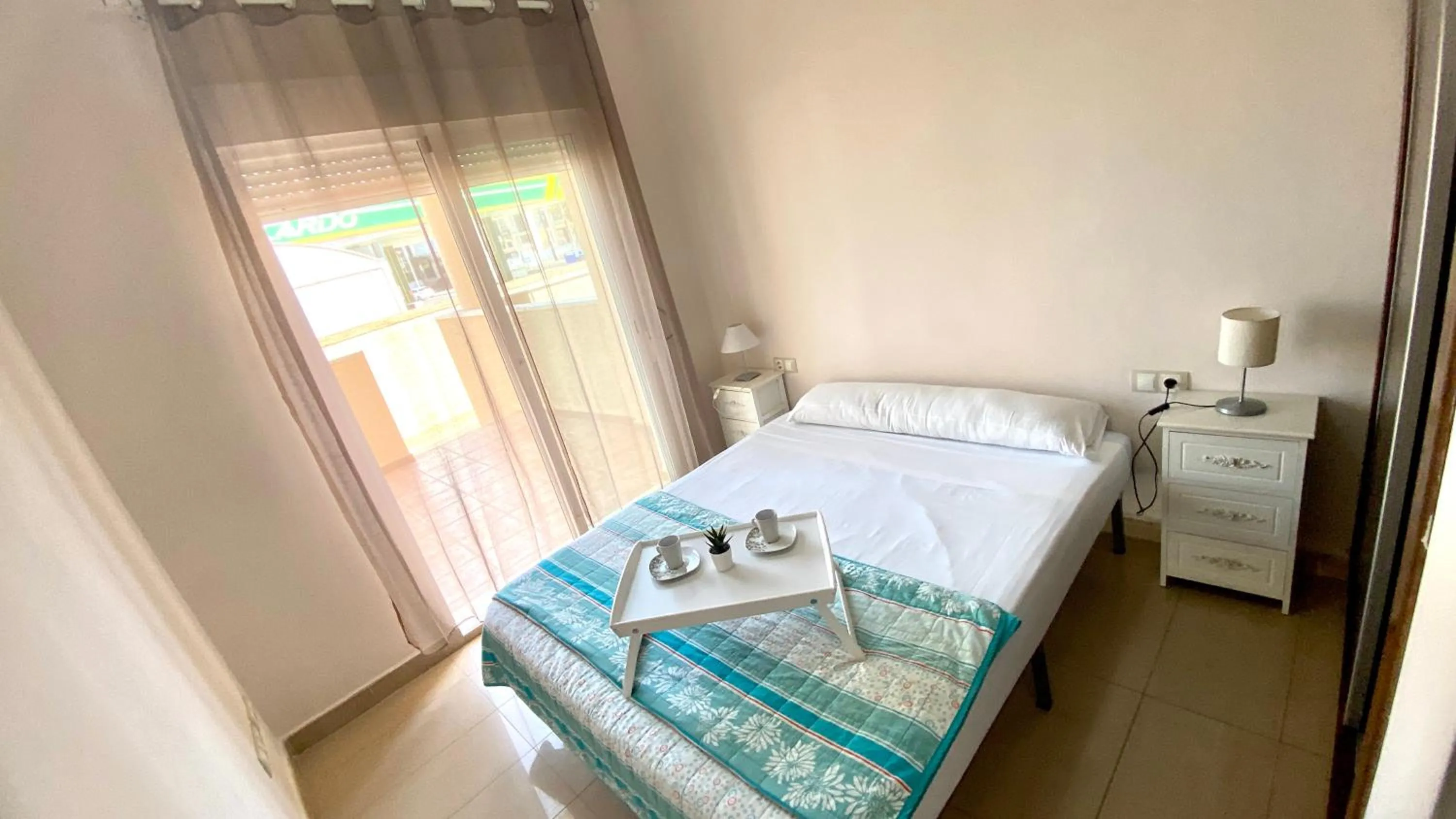 Bed in Apartamentos Carlton VyB